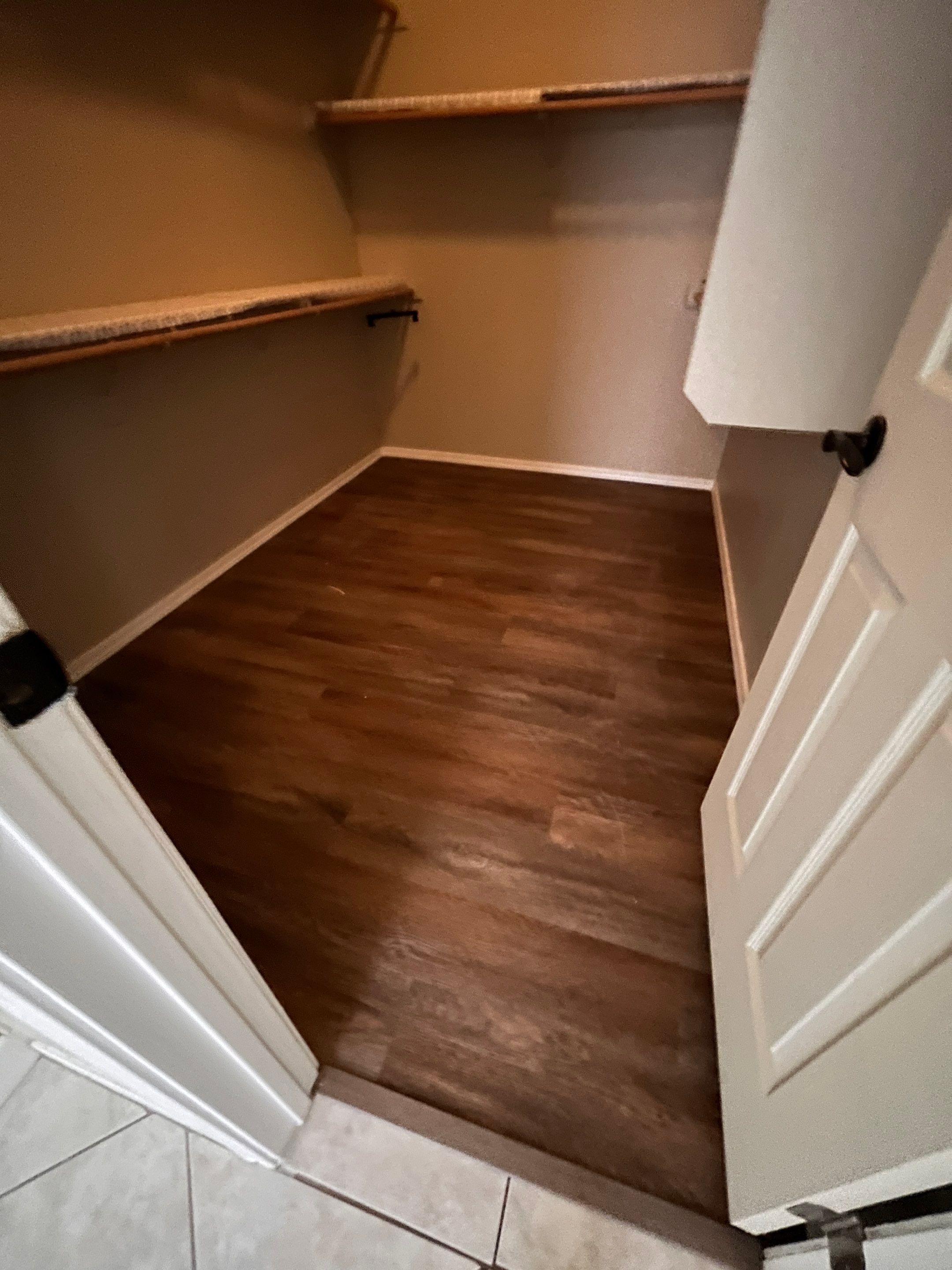 Flooring Installation using Luxury Vinyl Plank by Footprints Floors of Chandler 