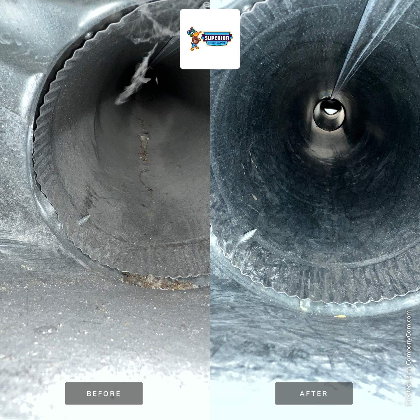 Air Duct Cleaning With a Vacuum Truck in Warren, OH by Superior Air Duct Cleaning