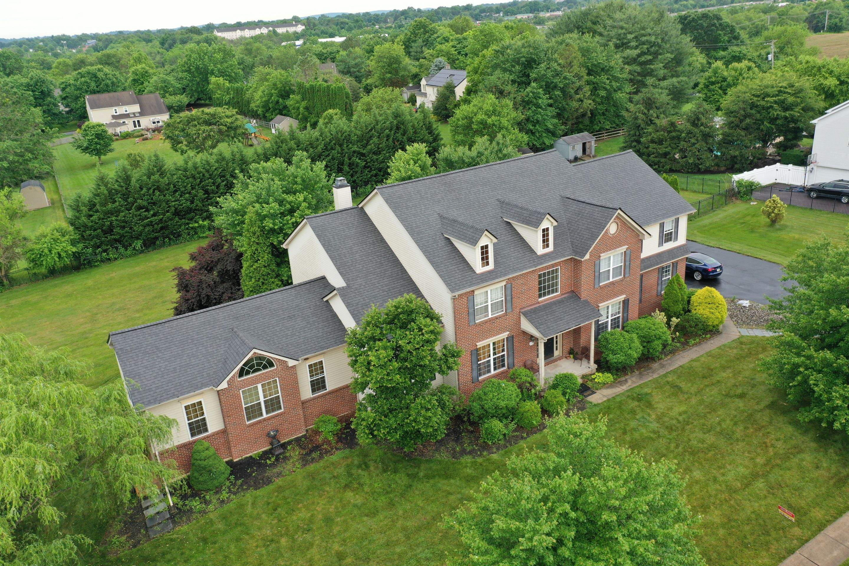 Roofing Installation using CertainTeed Landmark - Pewterwood by Storm Guard of Ches-Mont PA
