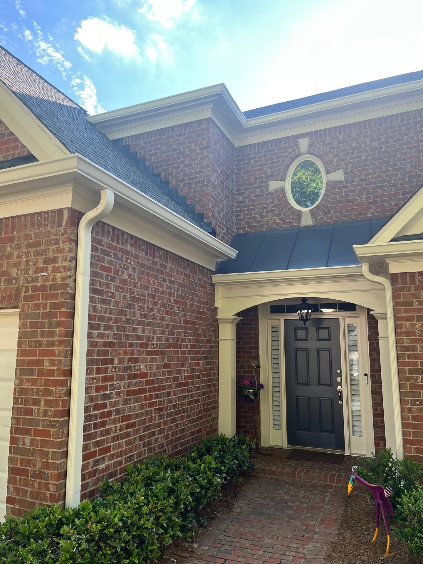 Rotten Wood Replacement, Exterior Paint, and Gutter Replacement by Nelson Exteriors 