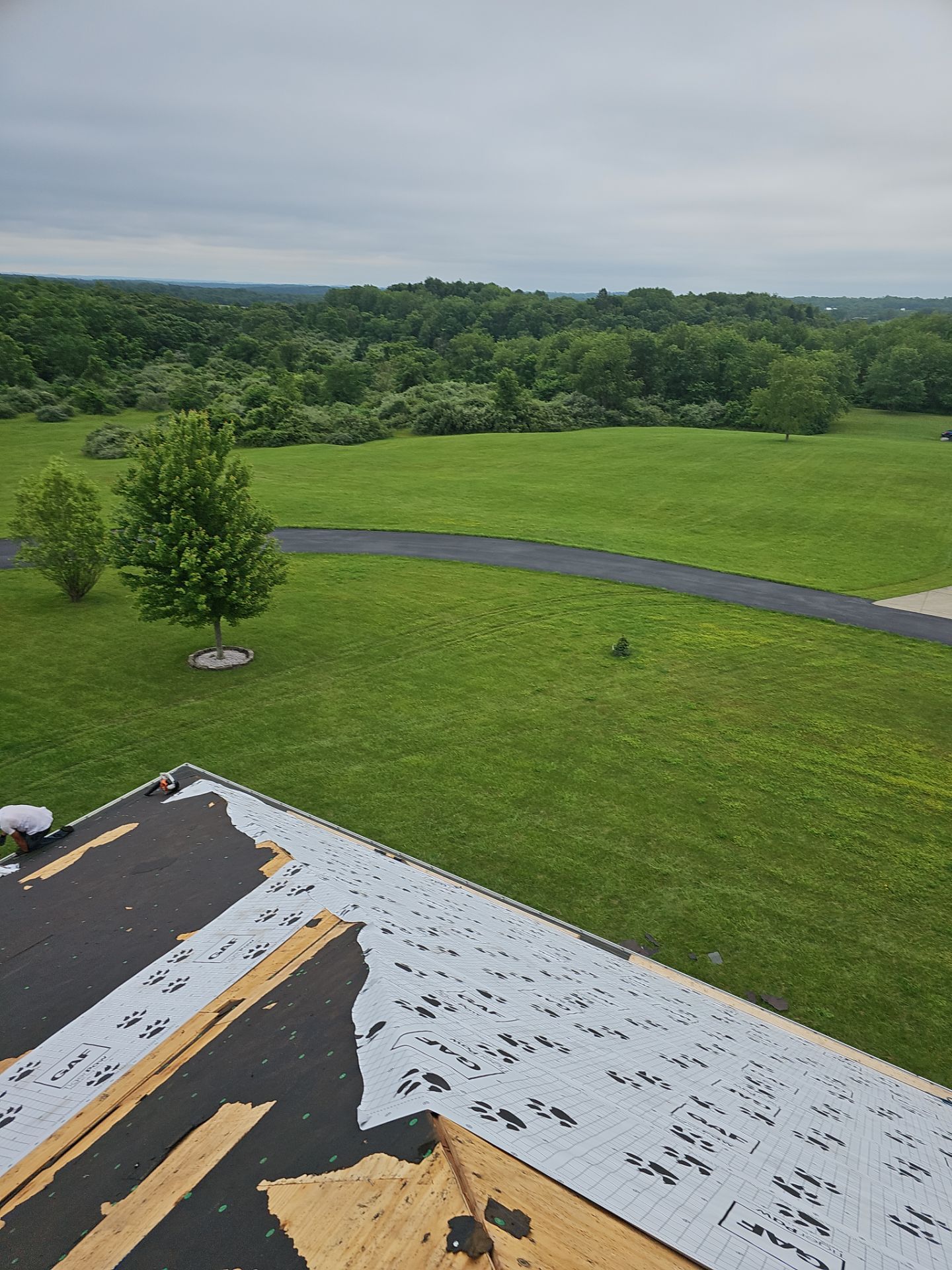 Project in Toronto Ohio by Pine Ridge Roofing LLC