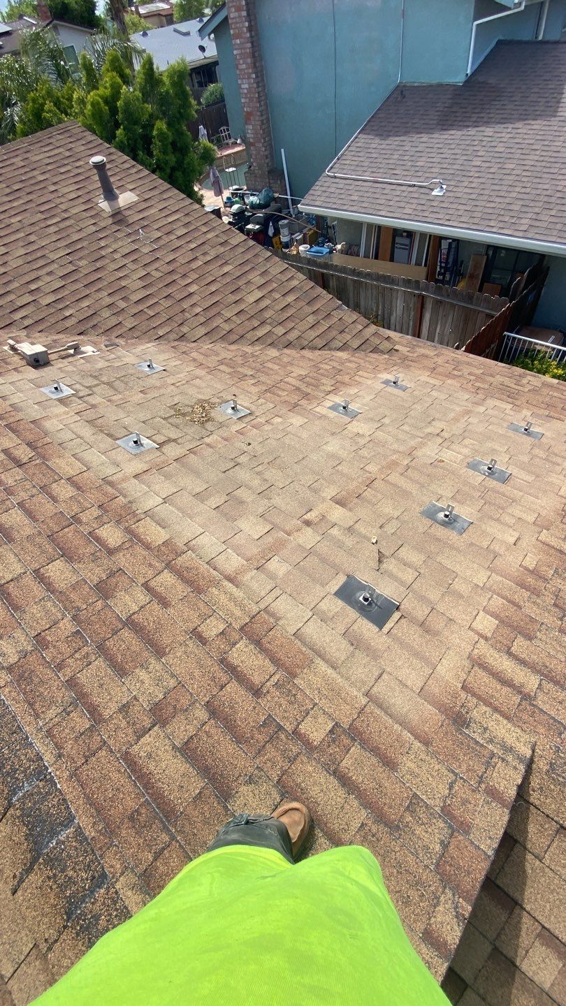 Residential Roofing Installation using Owens Corning Roofing Shingles by Byers Enterprises 