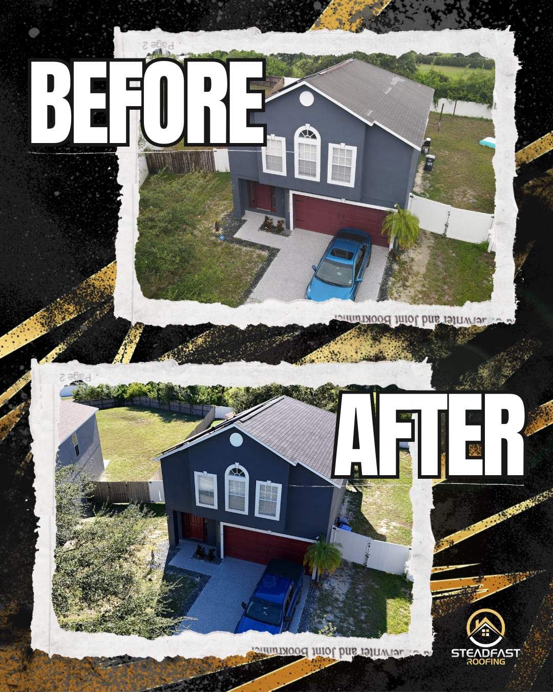 Roof Replacement in Ruskin, FL by Steadfast Roofing 