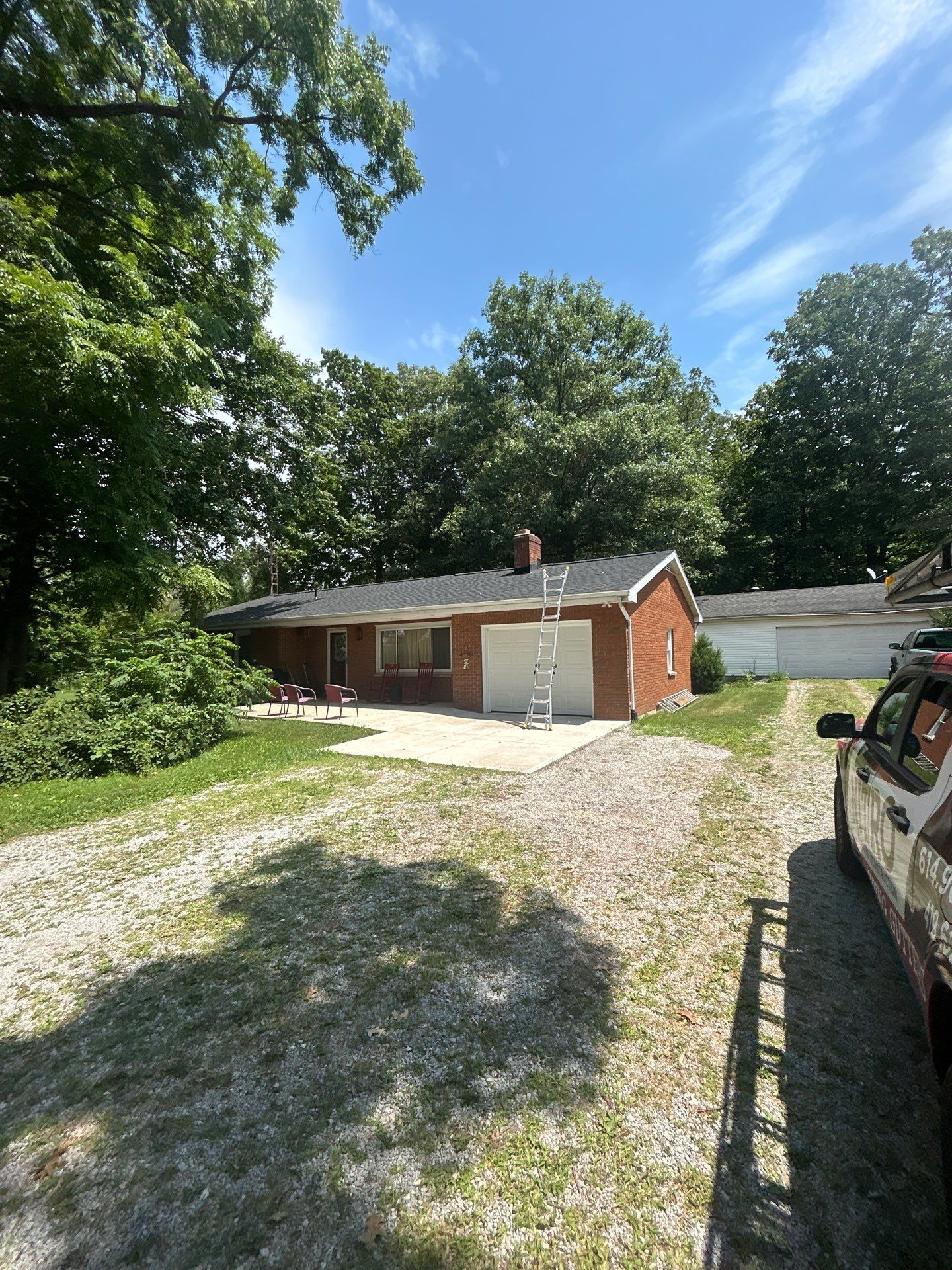 Residential Roofing Installation using GAF Timberline HDZ Charcoal by Nitro Roofing and Construction