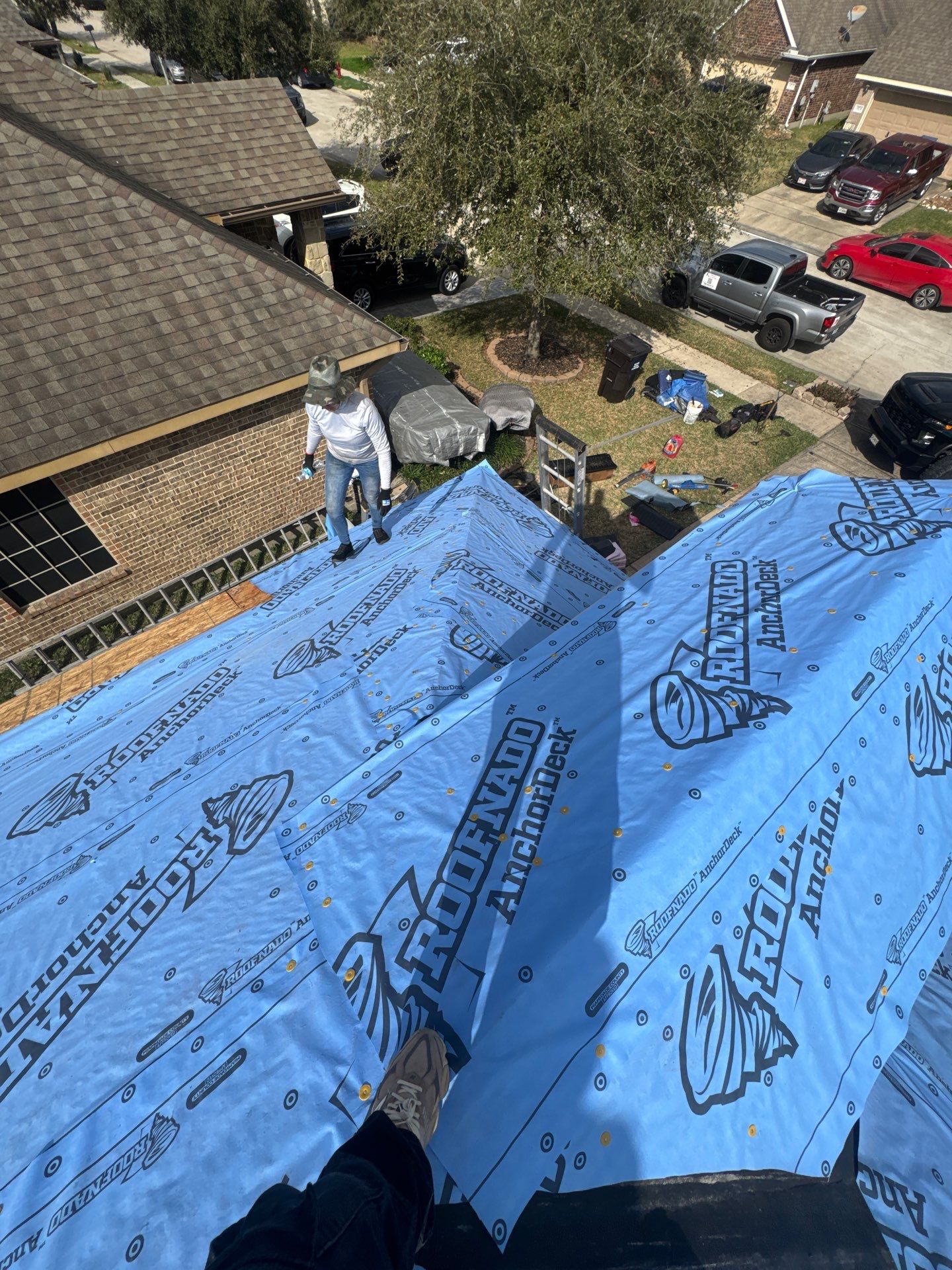 Project in Houston by Proud Roofing