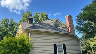 Turtle Shell gutter protection installation in St. Charles, IL 60174, photograph 6