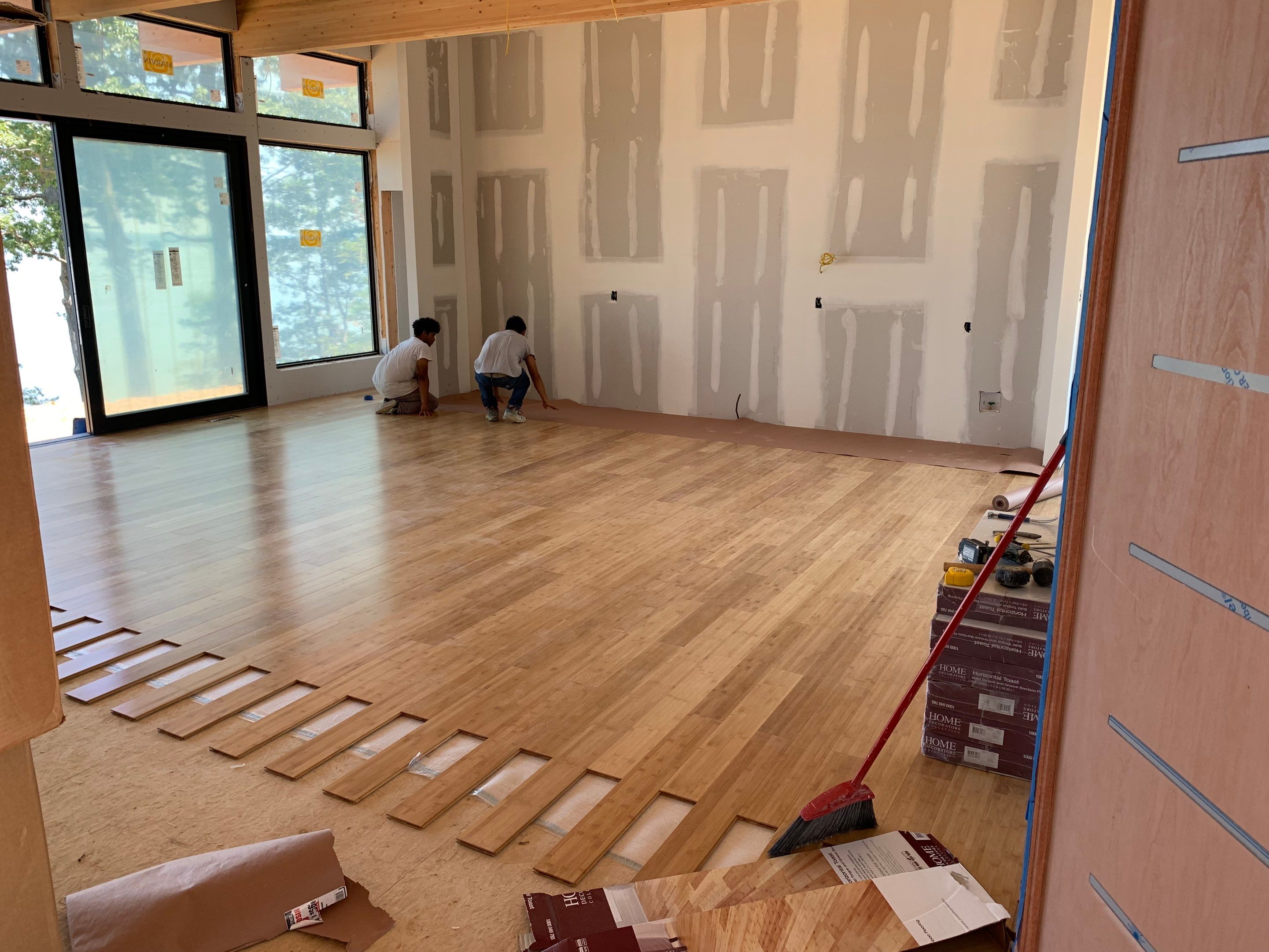 Custom Home Build by Greenspring Construction Services