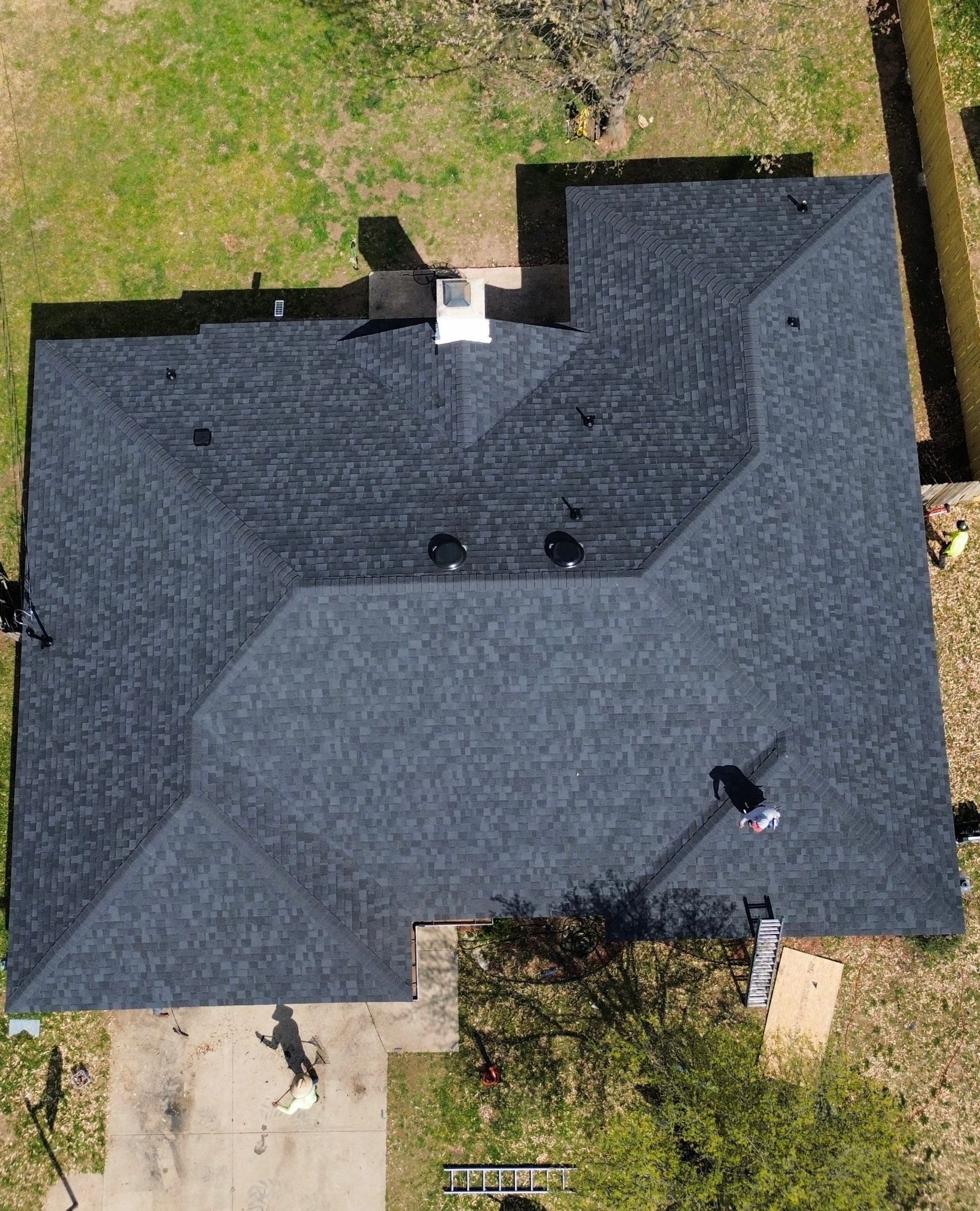 Black Roof Replacement by OTNT ROOFING by OTNT ROOFING