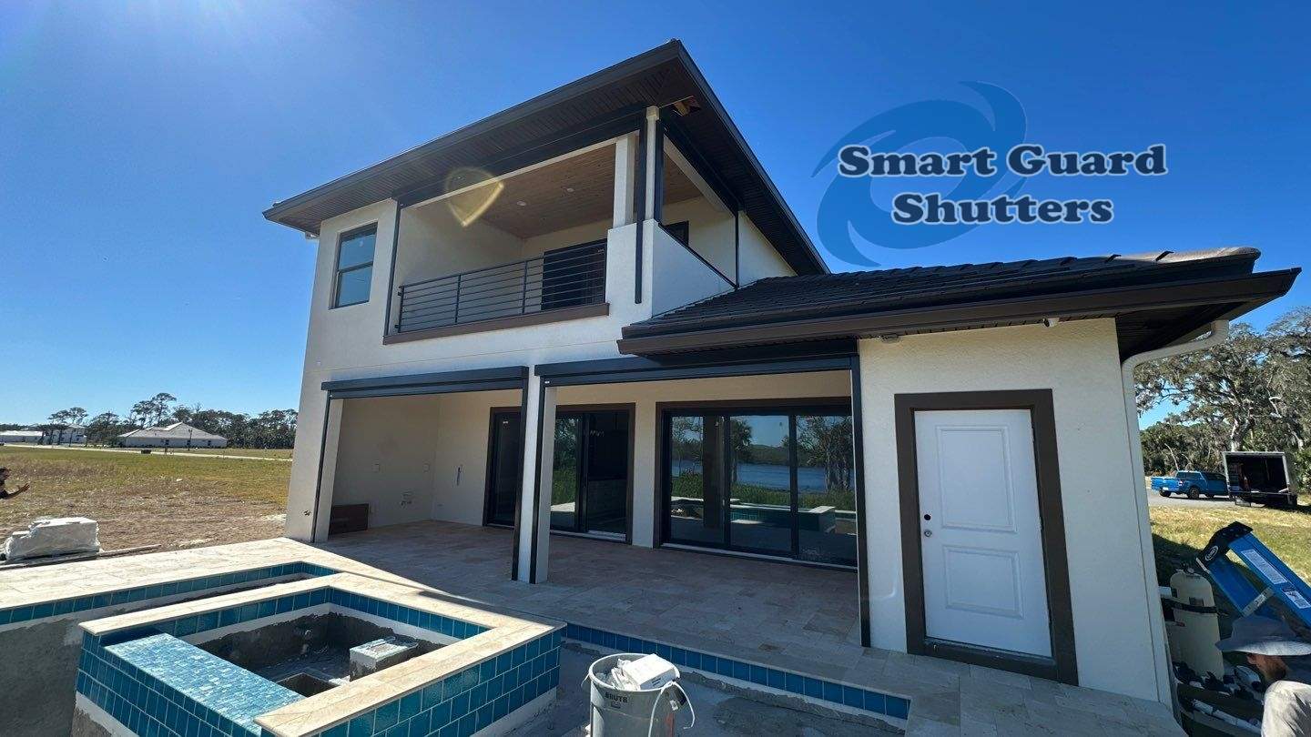Hurricane Screen Bronze/Black by Smart Guard Shutters