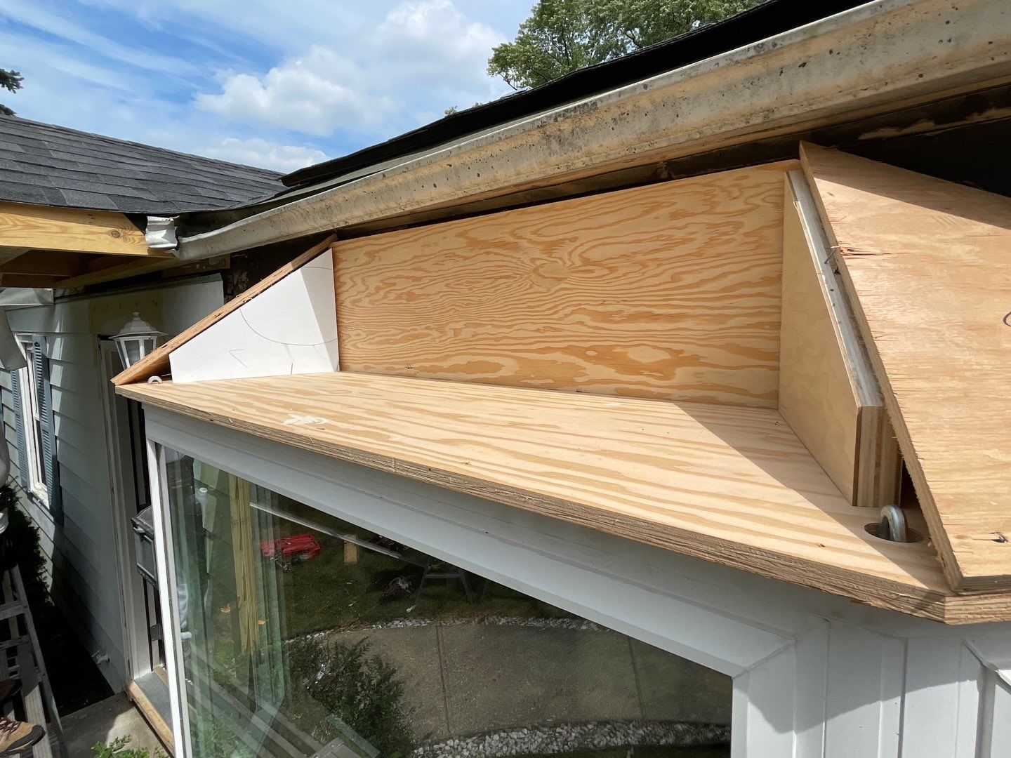 Siding Installation using Alside Charter Oak Siding  by Pro Home Services Inc