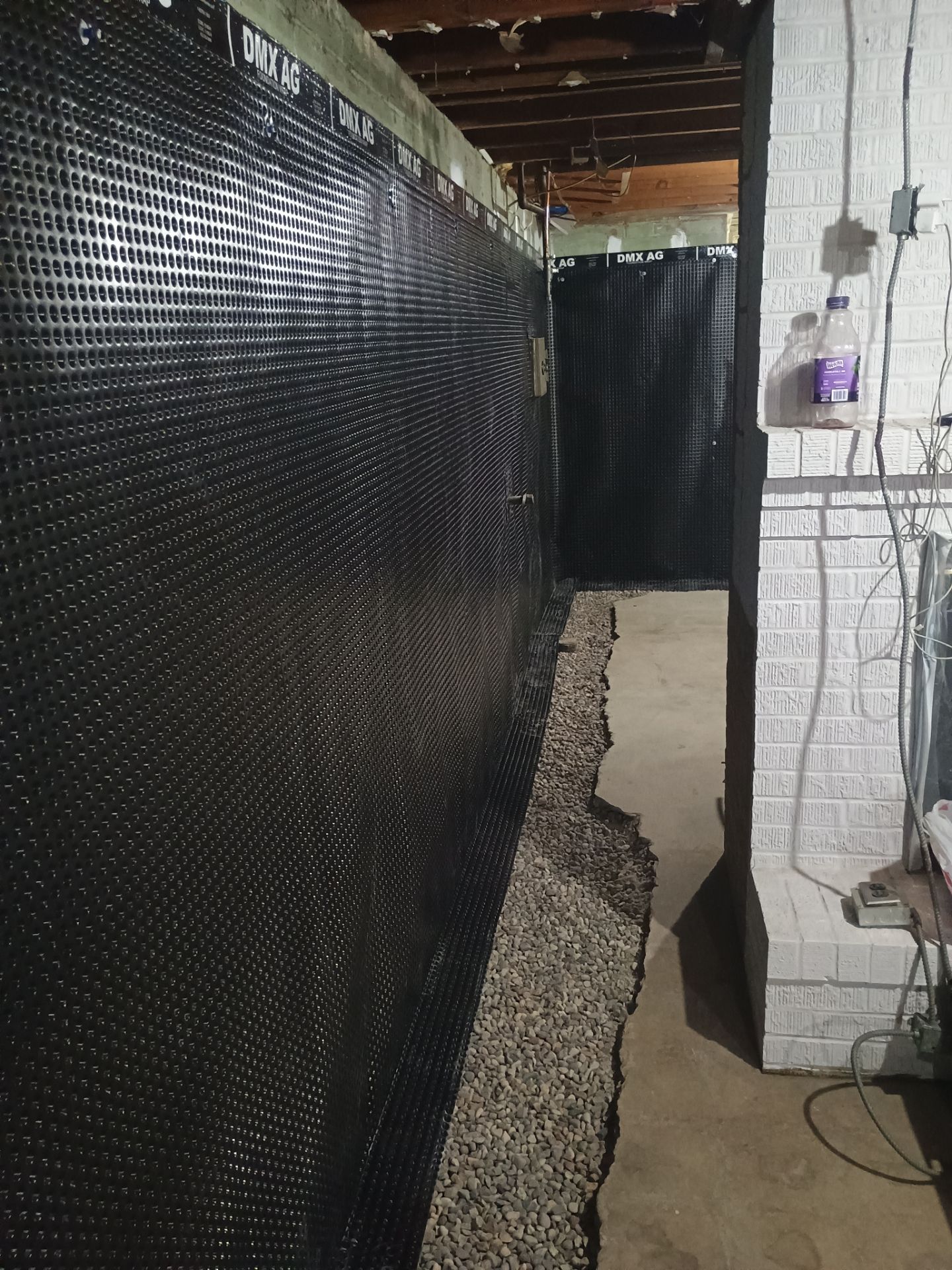 Interior Drain Tile & Wall Drainage in Southwest Minneapolis by Waterproofing Northeast
