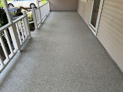 Porch Coating in Mill Creek, IN!