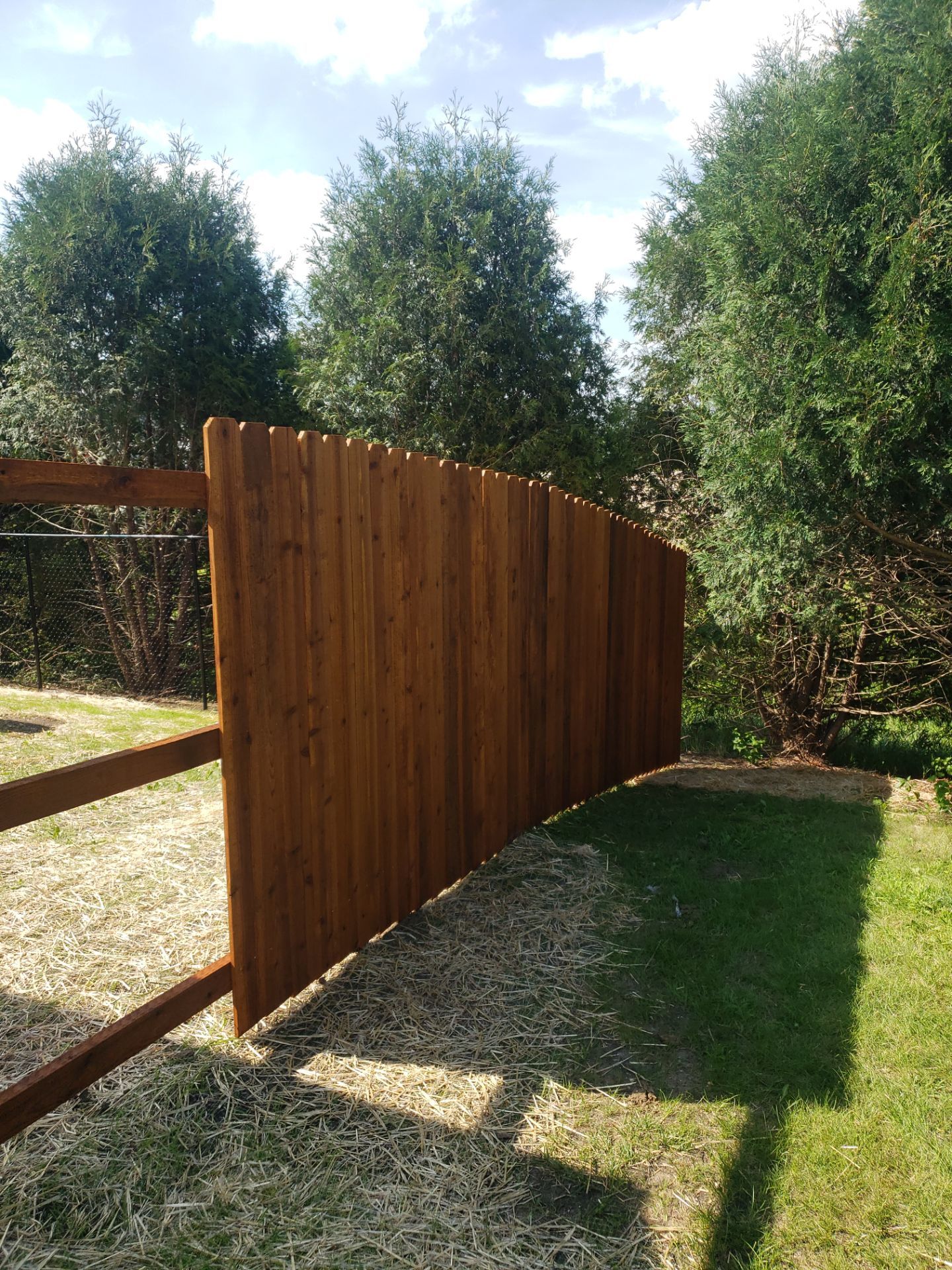 Project in Waverly by Perfect Picket Fence and Stain