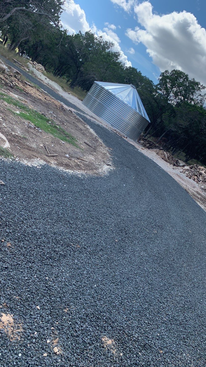 150K Equestrian center with 25K backup tank for potable water. by Hill Country Rain Water