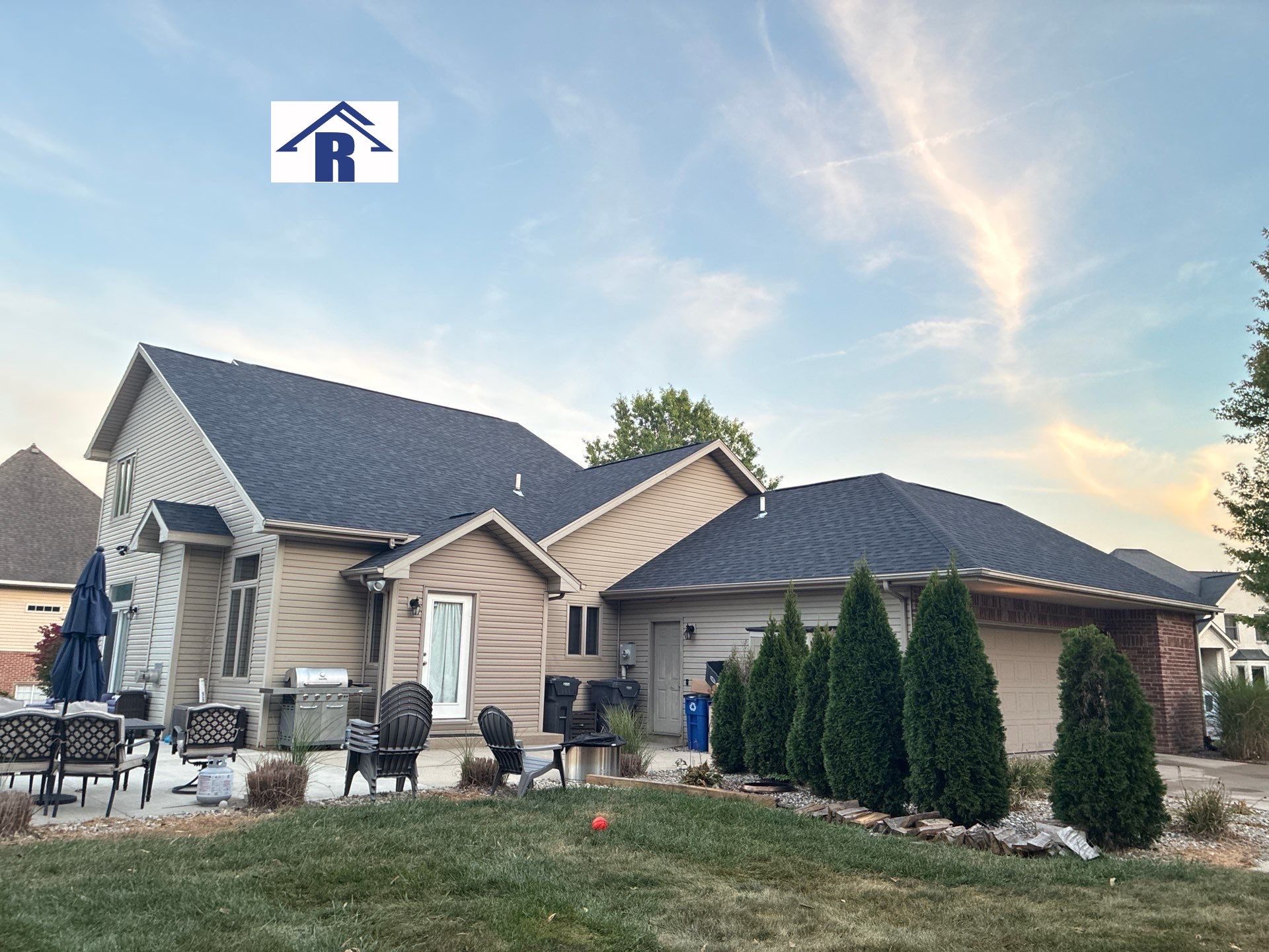 Project in Yorktown, IN by Rodeffer Roofing INC