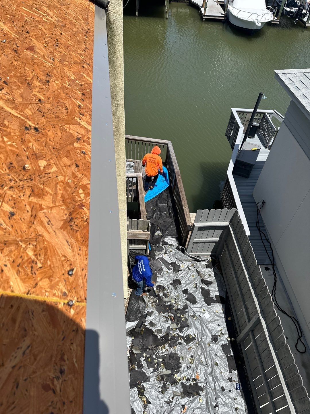 Residential Roofing Installation using Owen's Corning Duration (Lifetime) Shingles by Roof Repair Company