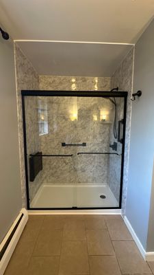 Tub to Walk-in Shower Installation in Naugatuck, CT 