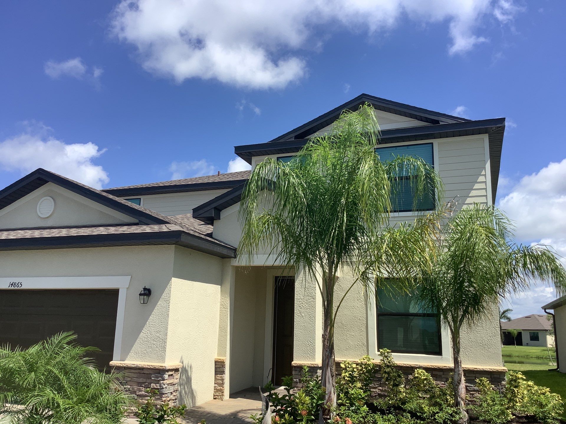 Black Fascia Installation in Fort Myers FL by Gutter Professors