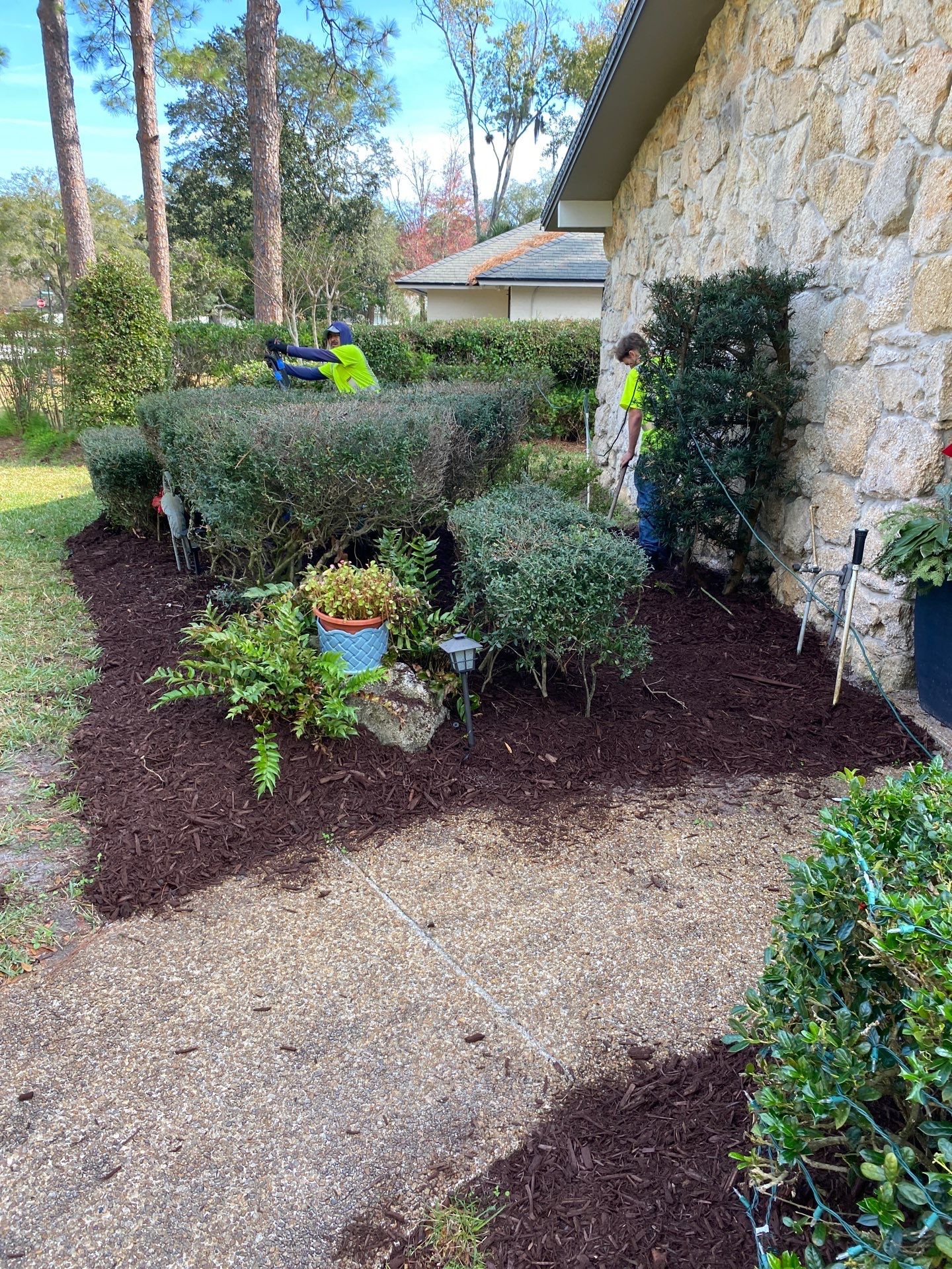 Deerwood Resident | Mulch Freshen Up Project by ProGreen Services