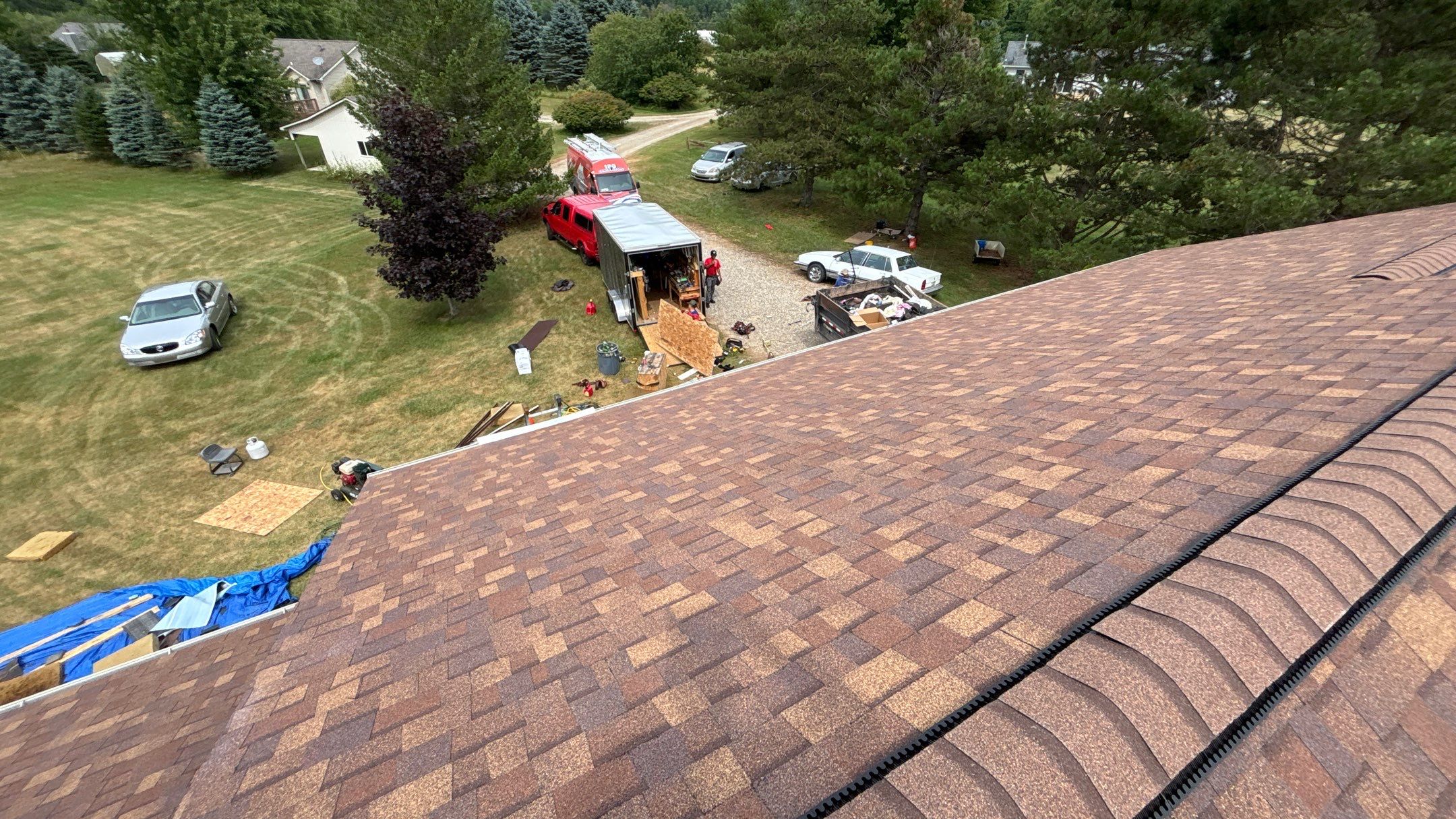 Roof Replacement using Owens Corning Tru Definitions by 180 Contractors