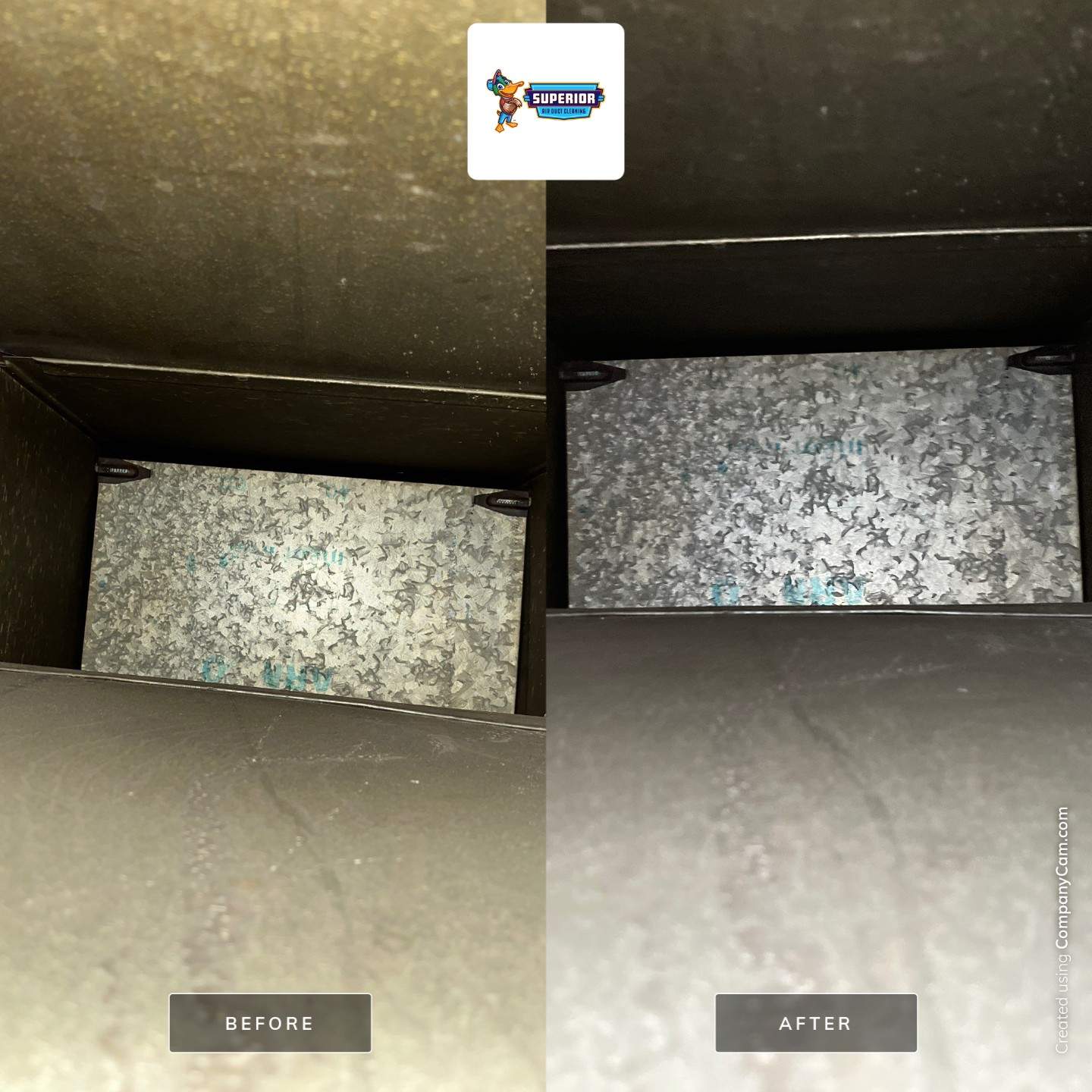 Air Duct Cleaning With a Vacuum Truck in Allison Park, PA. by Superior Air Duct Cleaning