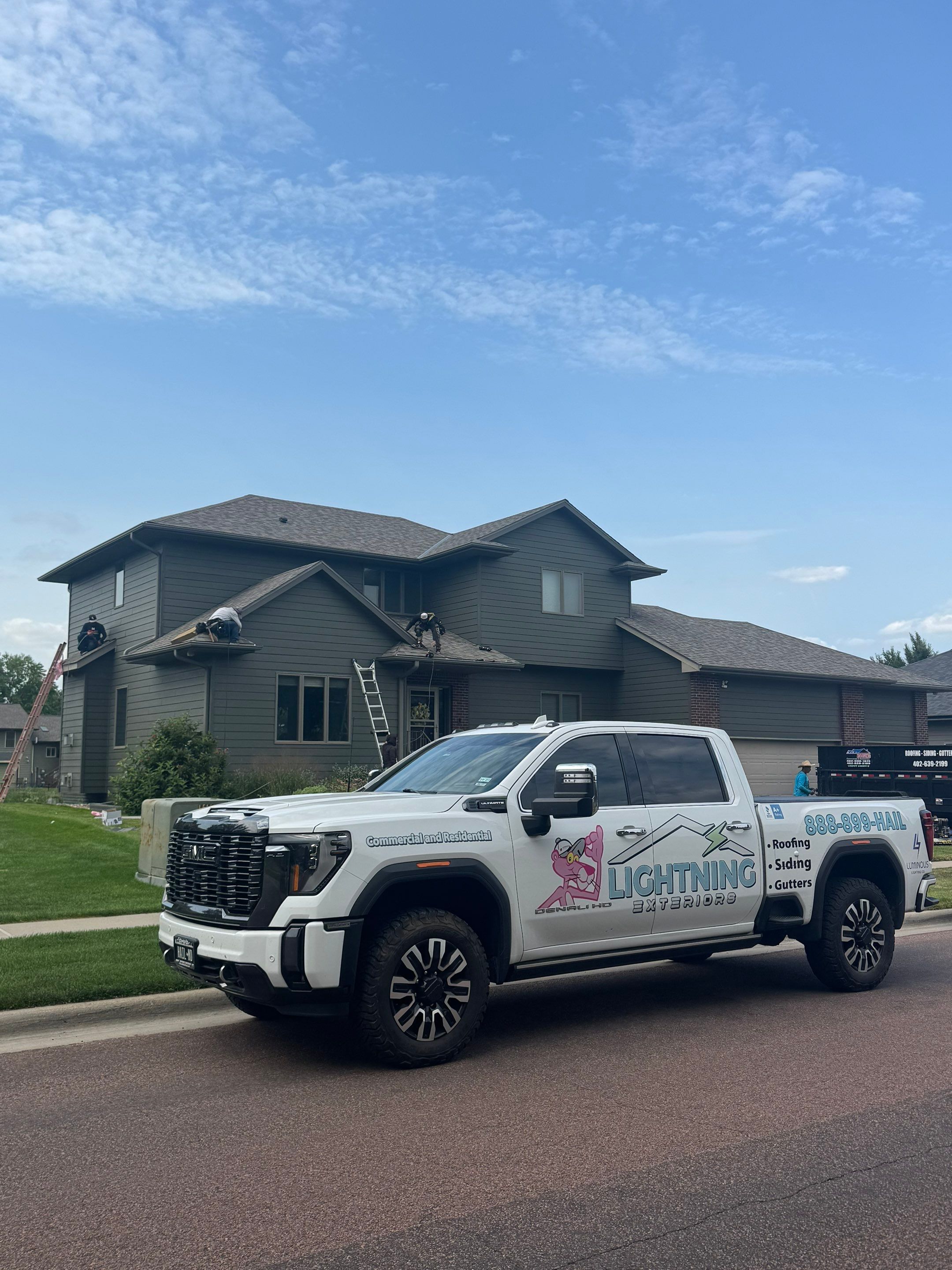 Sioux Falls Roof  by Lightning Exteriors