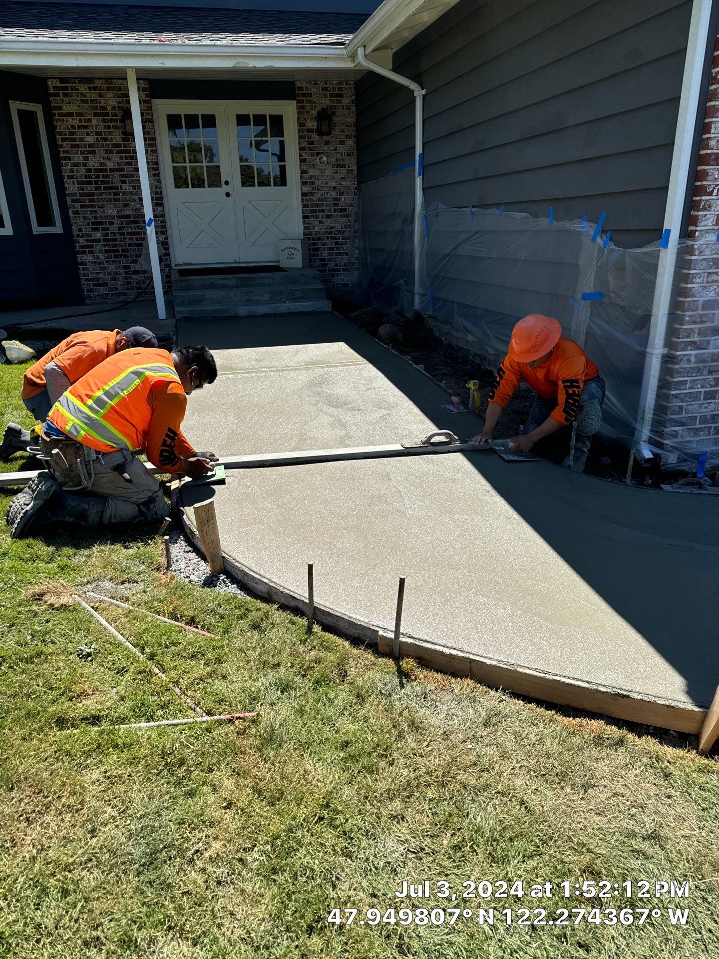Jacob | Concrete Driveway  by Jireh Asphalt & Concrete Inc 