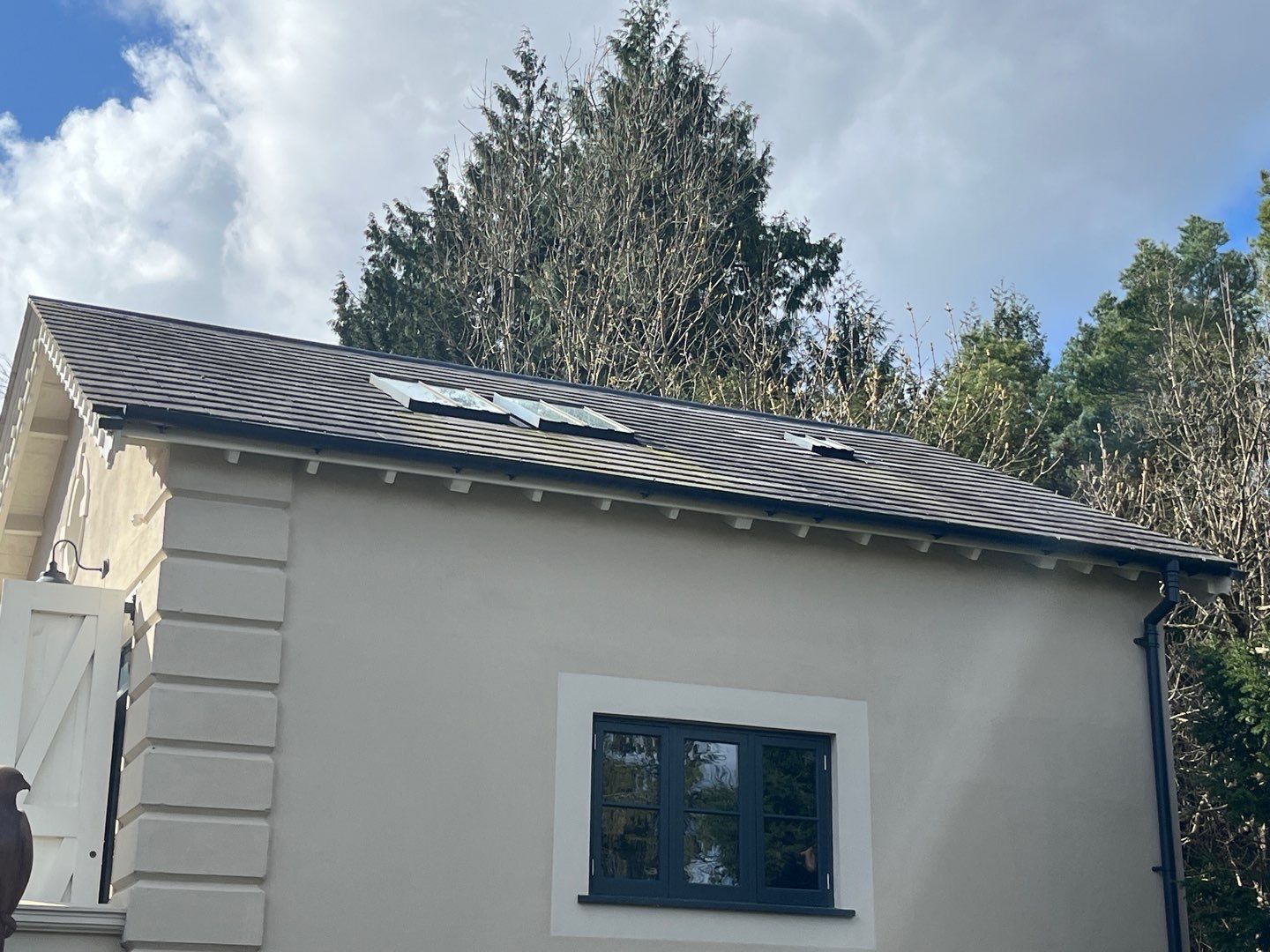 Render Clean using Honda 15lpm Low Pressure Washing Machine by Ges Exterior Cleaning ltd
