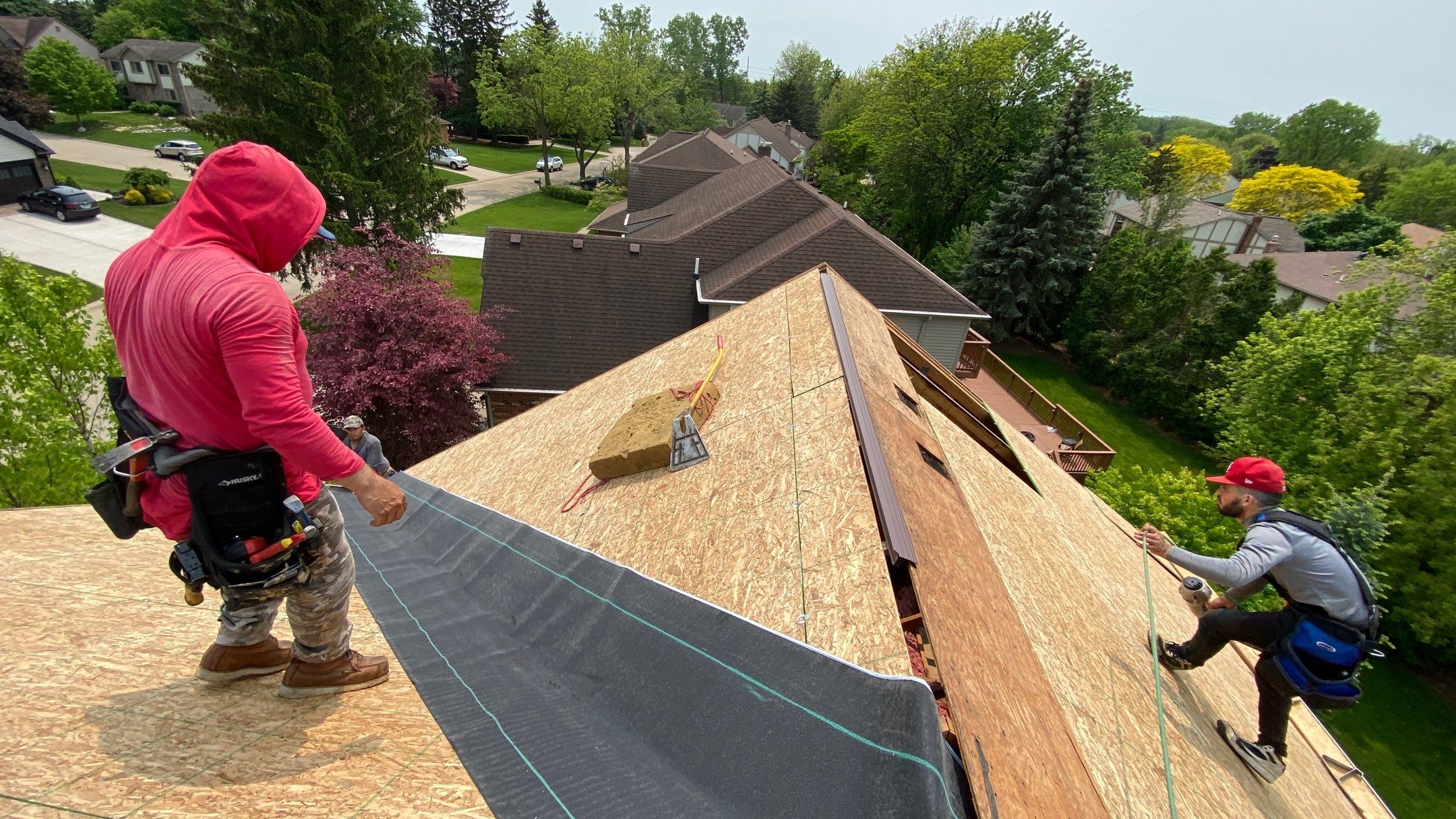 Roof Replacement using CertainTeed Landmark by 180 Contractors