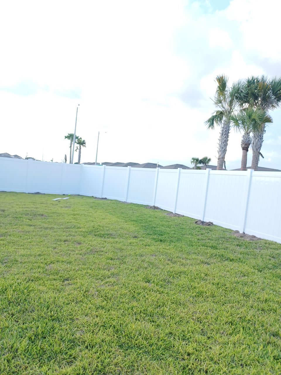 Riverview, FL 6ft. Tall White Vinyl Privacy Fence by Asap fence and gates, LLC