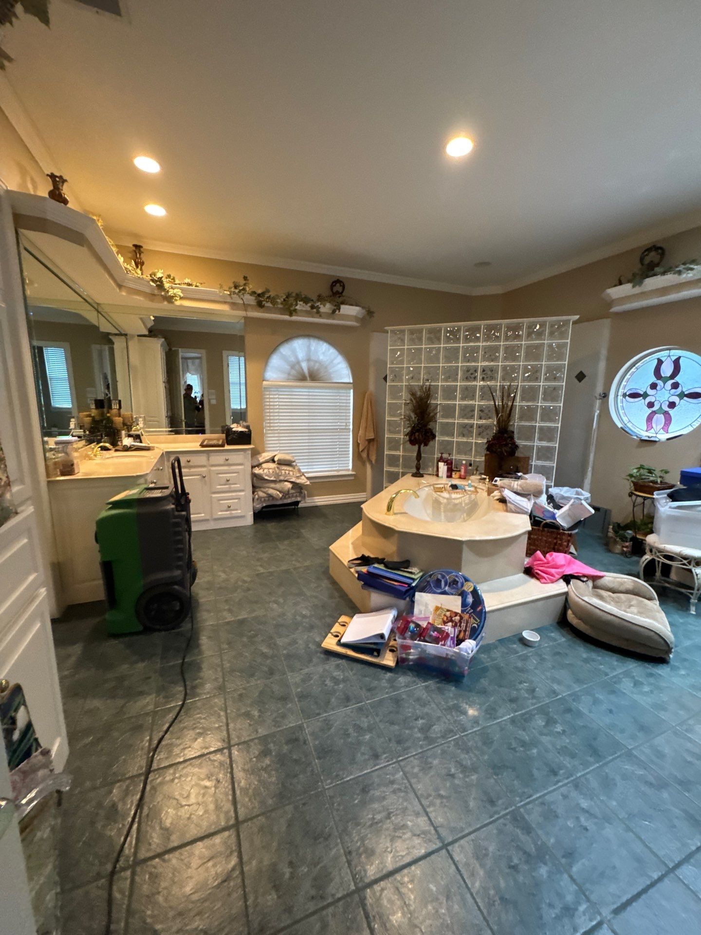 Luxury Interior Renovation with Marble Flooring and Custom Master Suite by Springtree Restoration