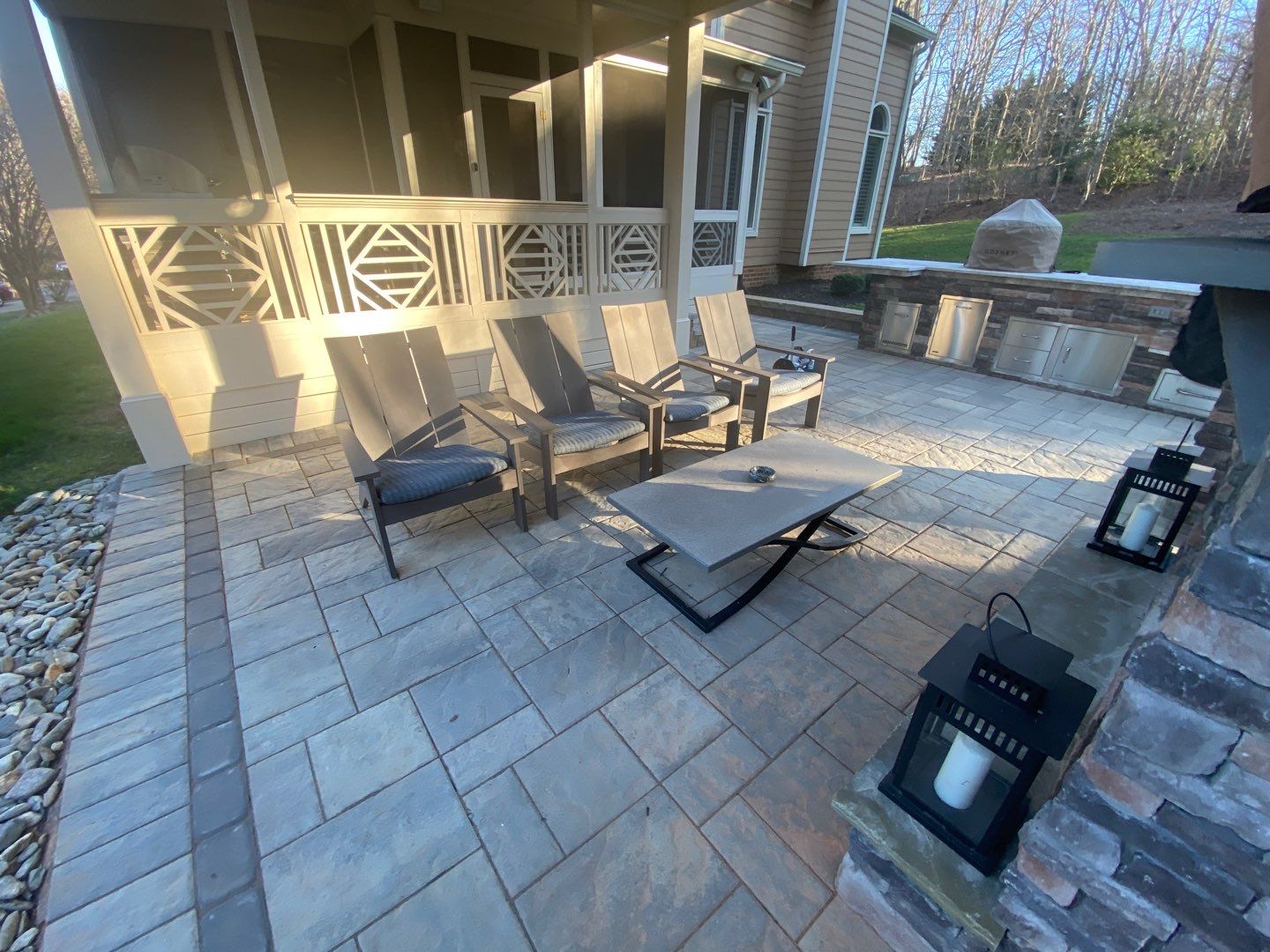 Pavers using Concrete Sealant by DuraSeal