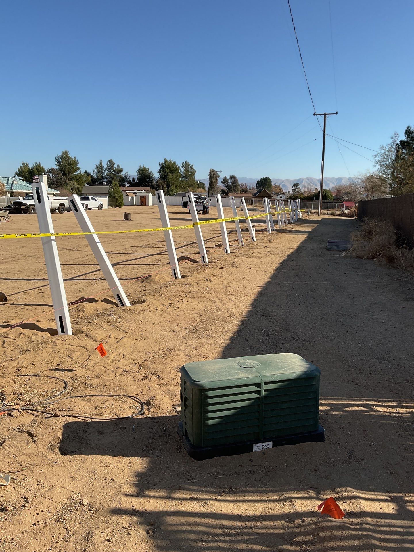 Fence Installation using Vinyl by Fence Guys Inc. 