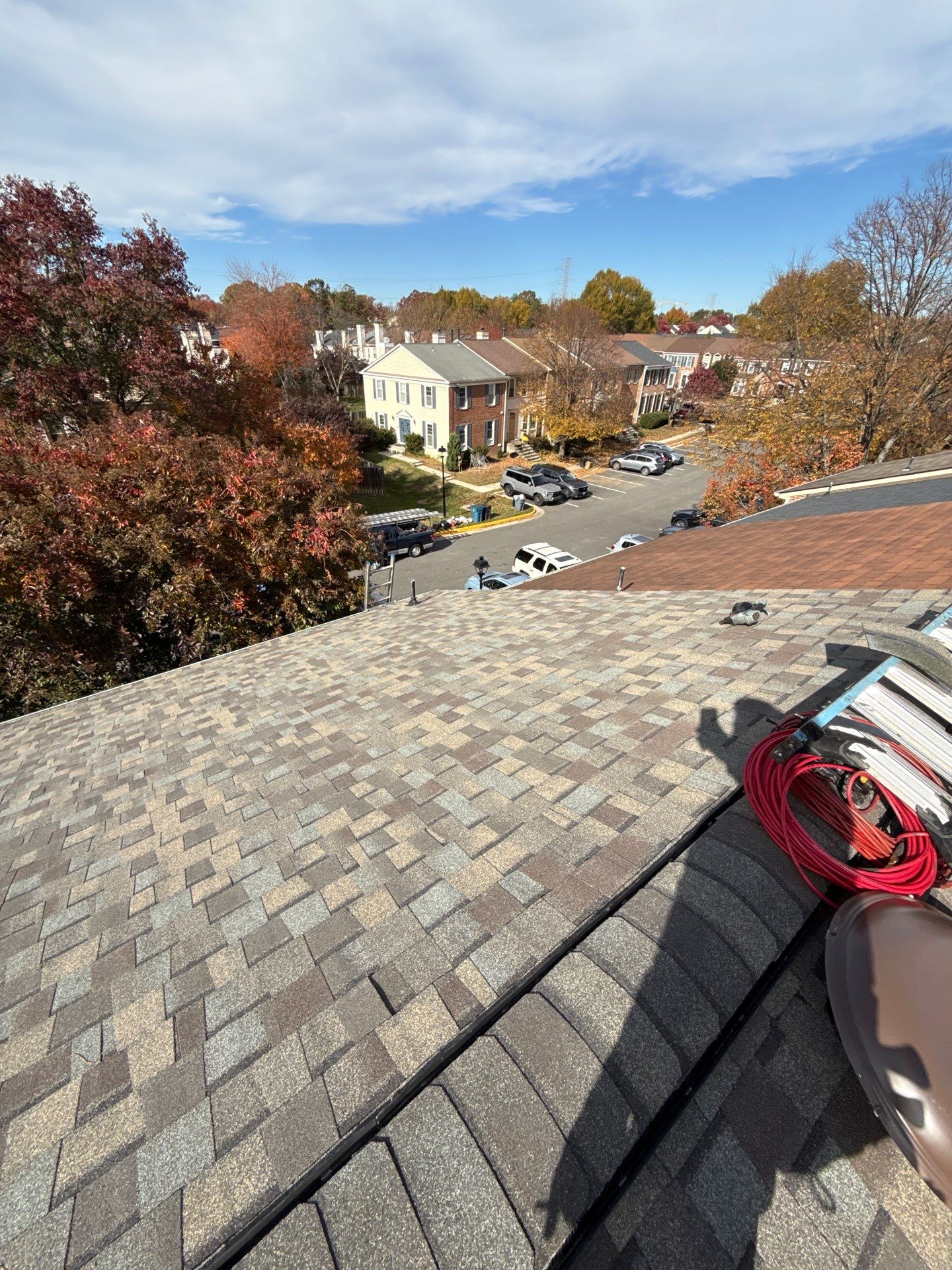 Alexandria : Residential Roof Replacement with CertainTeed Landmark Pro in Max Def Weathered Wood by RM Banning, Inc.