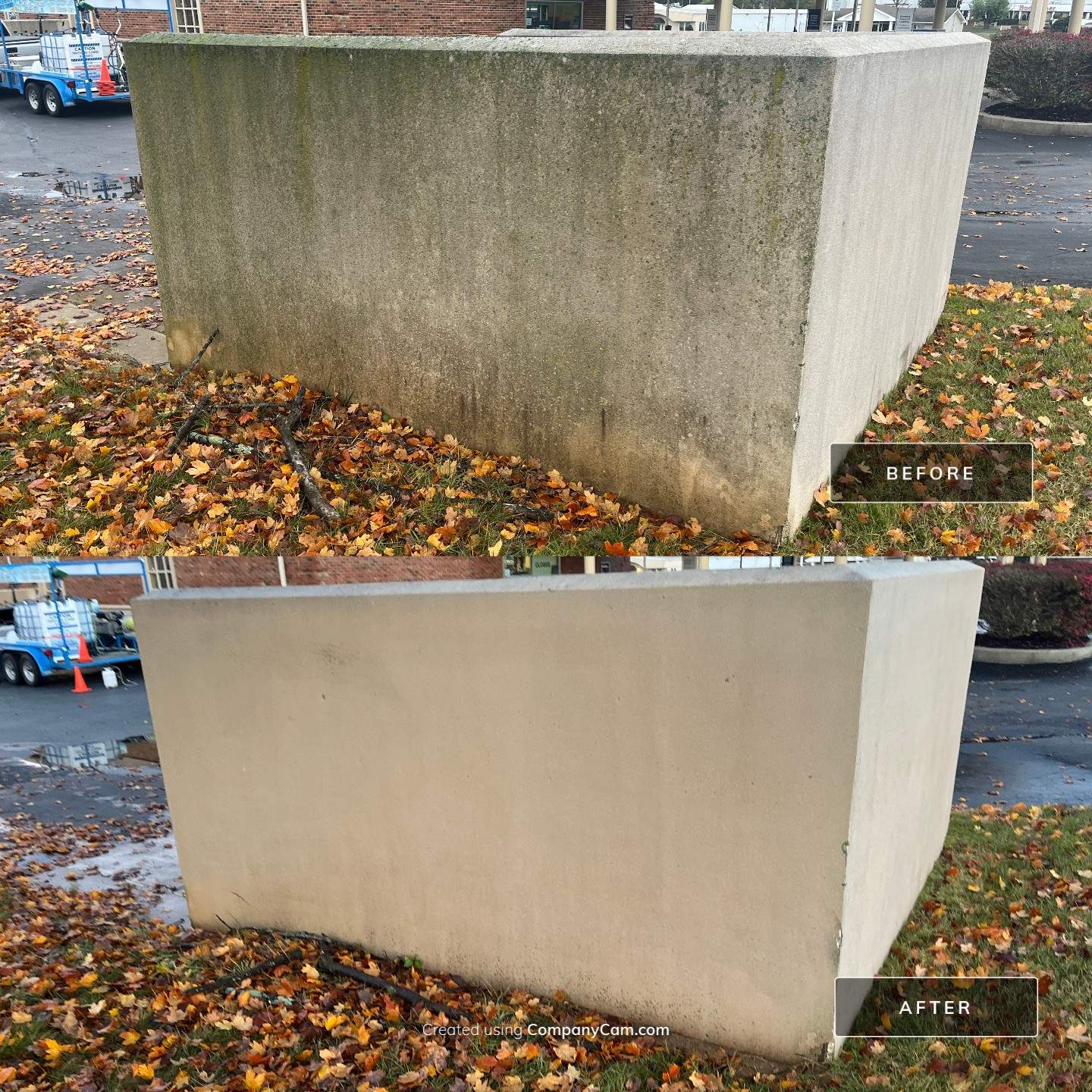 United Communications Bank - Clarksville TN by Mr. Mister Power Washing