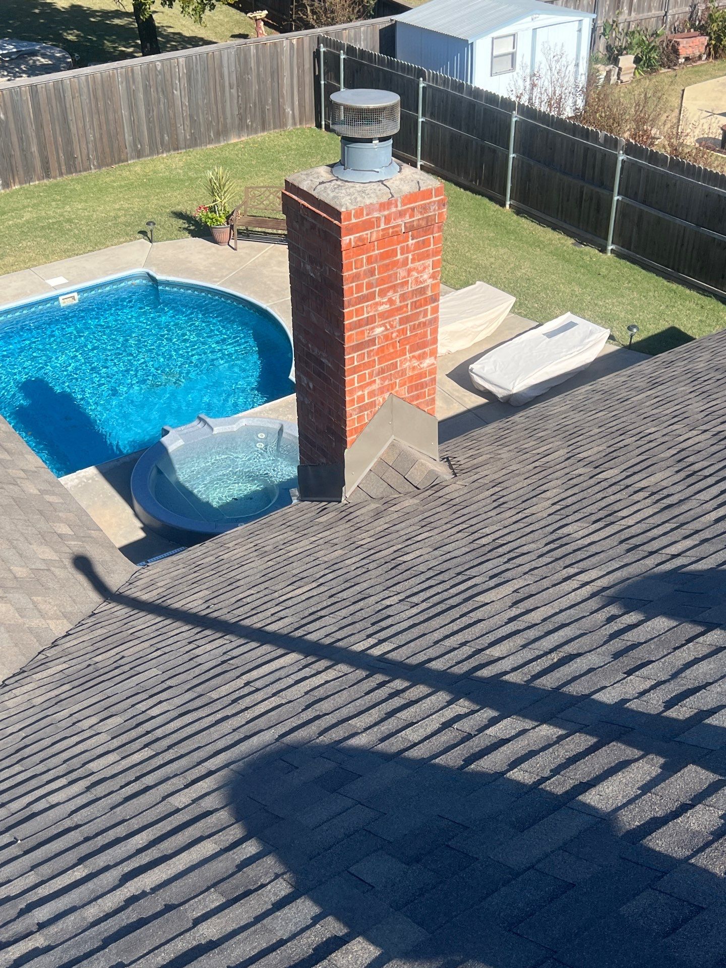 roof replacement & gutter installation in Midwest City by McCann's Roofing and Construction
