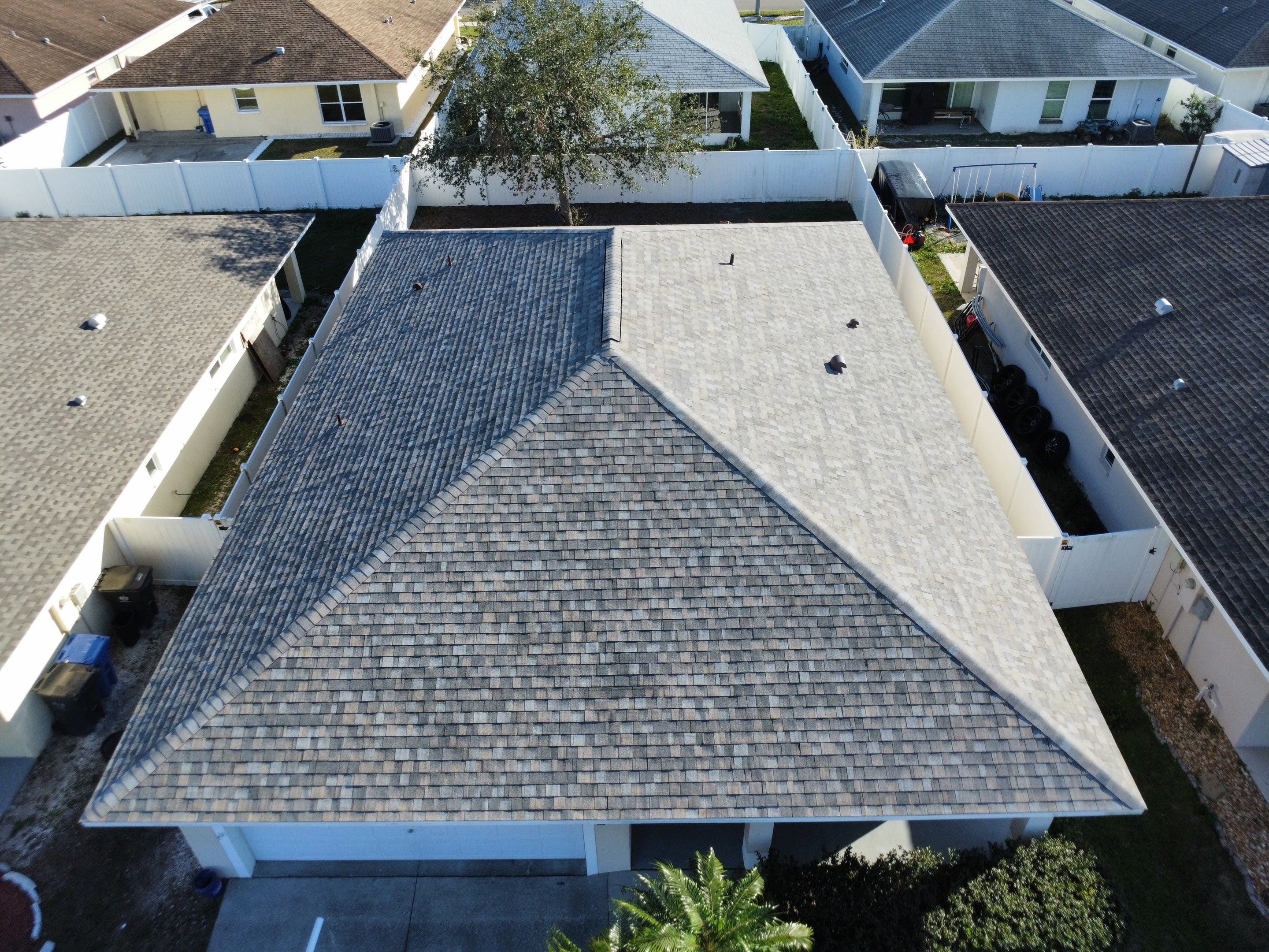 Roof Replacement in Ruskin FL. by Steadfast Roofing 
