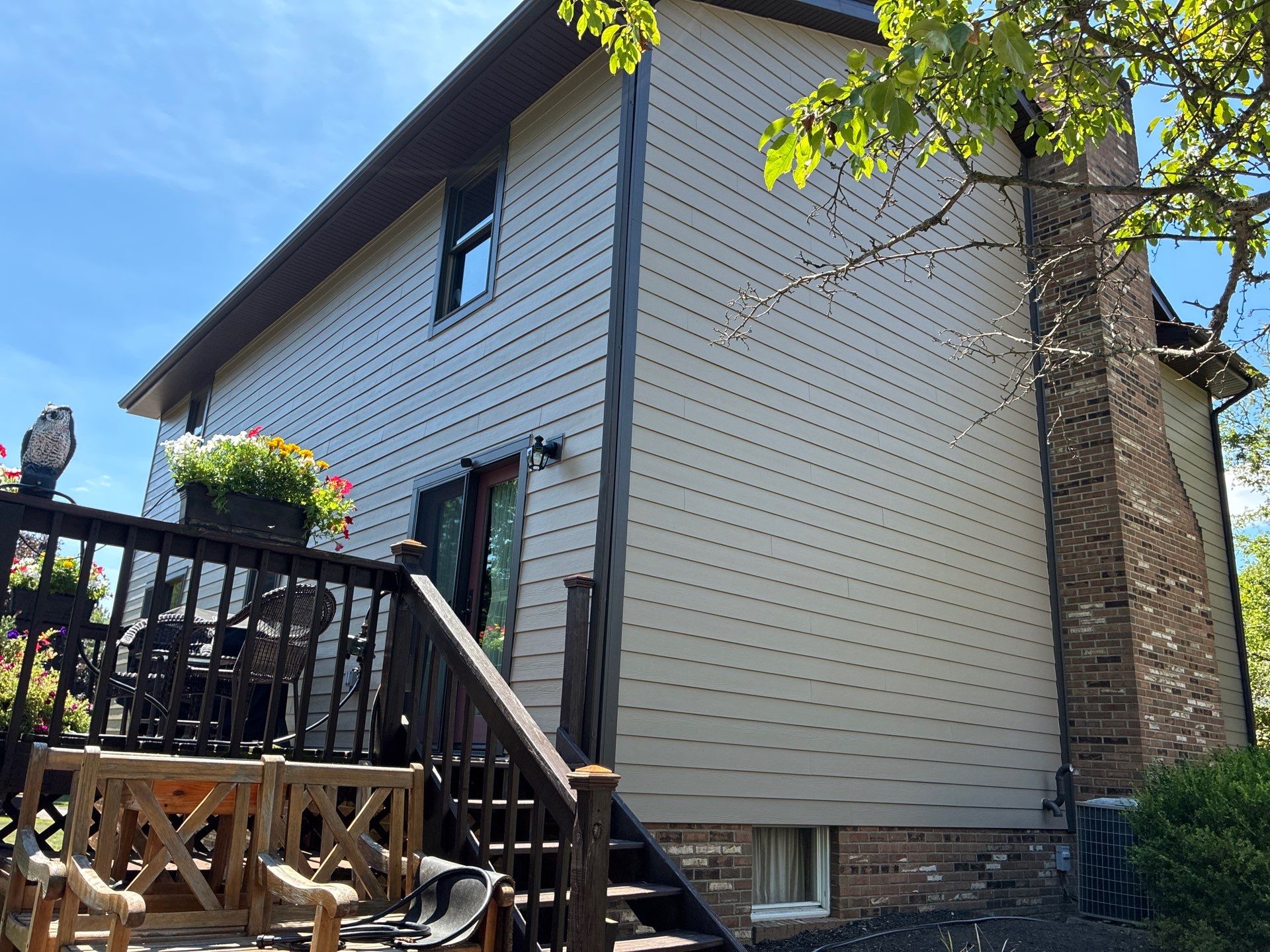 Full House James Hardie Lap Siding and Trim Renovation With Modern Dark Trim In Wexford / Mars PA by Ideal Siding Pittsburgh