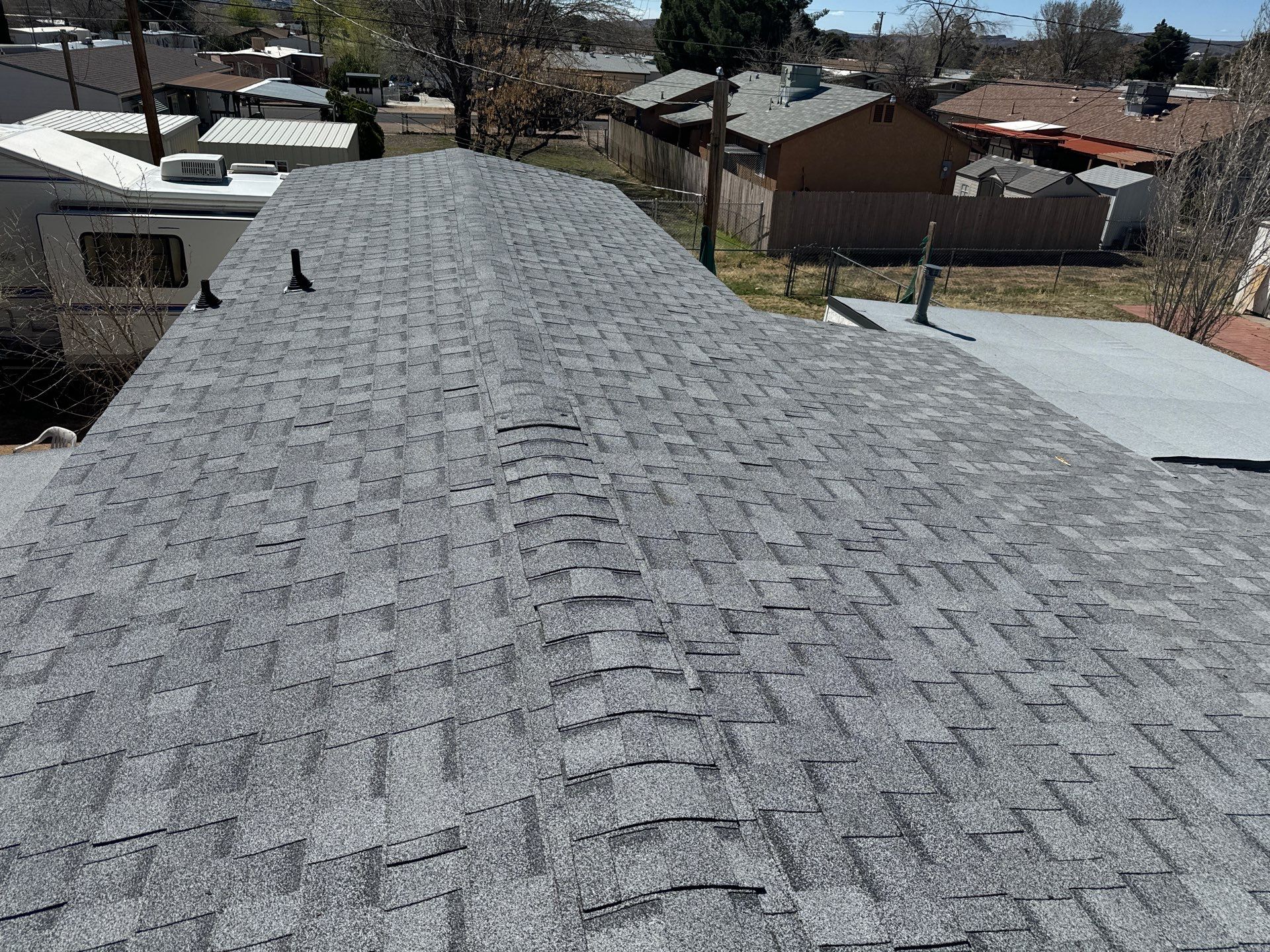 Estate Gray Shingles by Reimagine Roofing