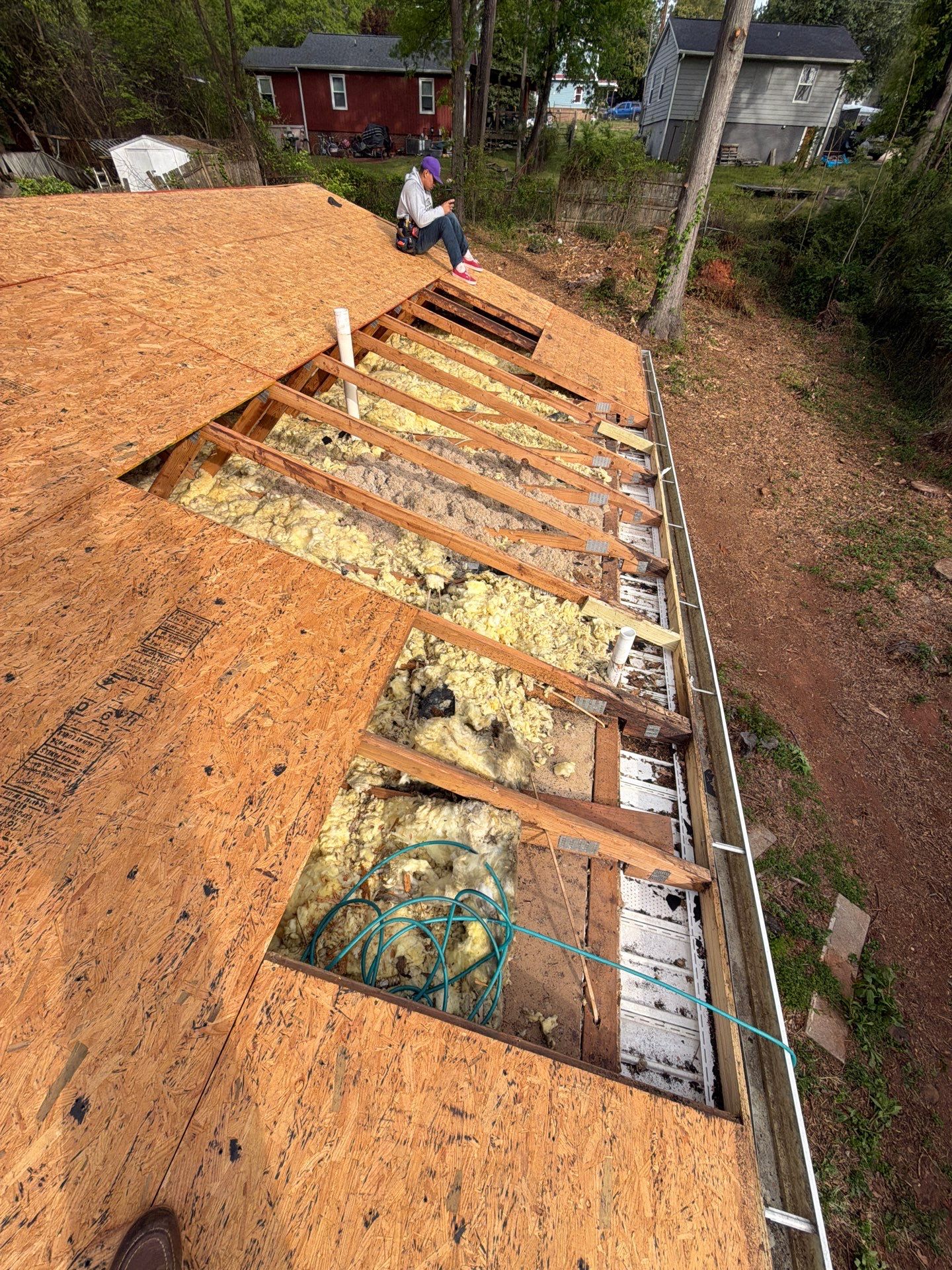 29-Gauge Apex Metal Roof Installation in Greenville, SC | High Definition Matte Black by Roofers LLC