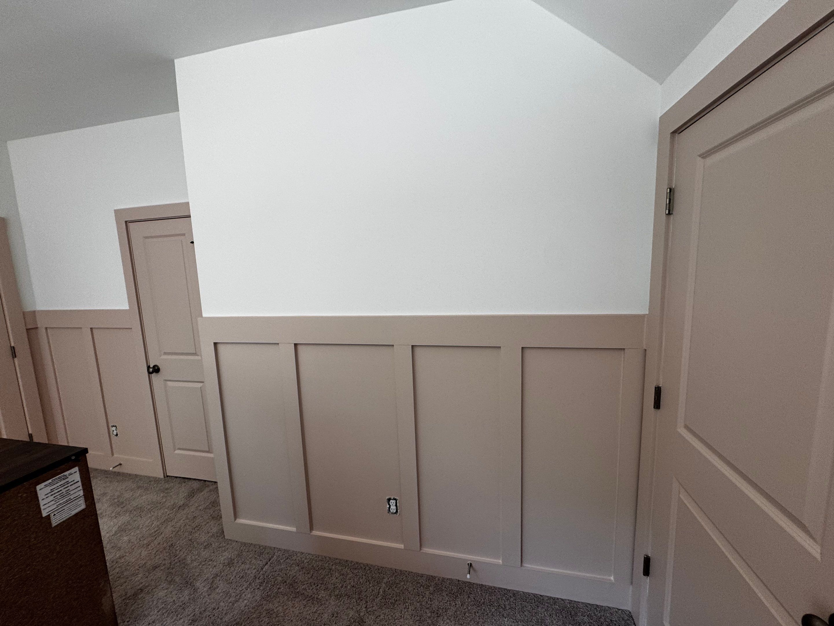 Nursery- Custom Board and Batten Wainscoting by PGP Surface Solutions, LLC