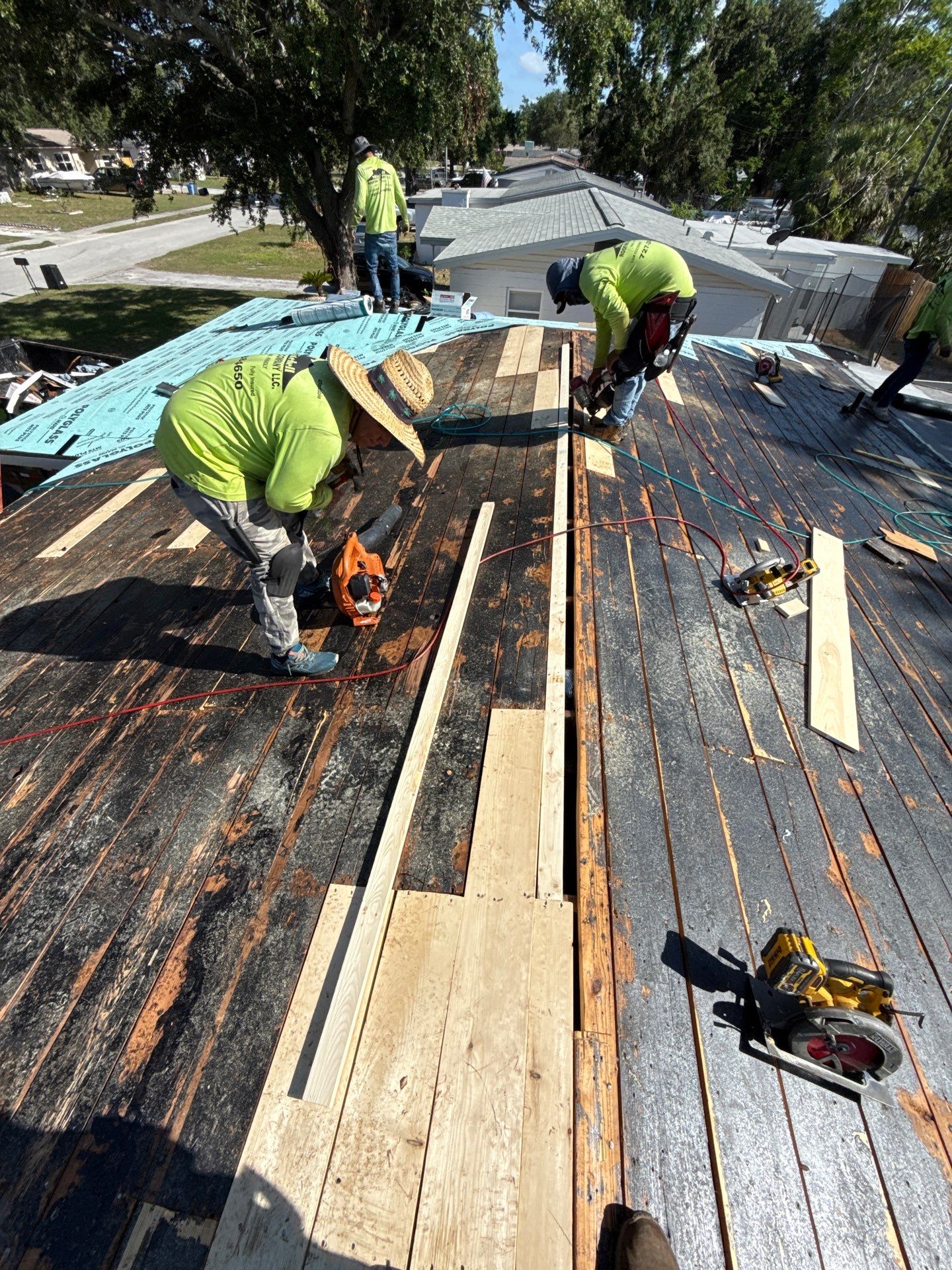 Project in Pinellas Park 33781 by Mitchell Roofing Company LLC 