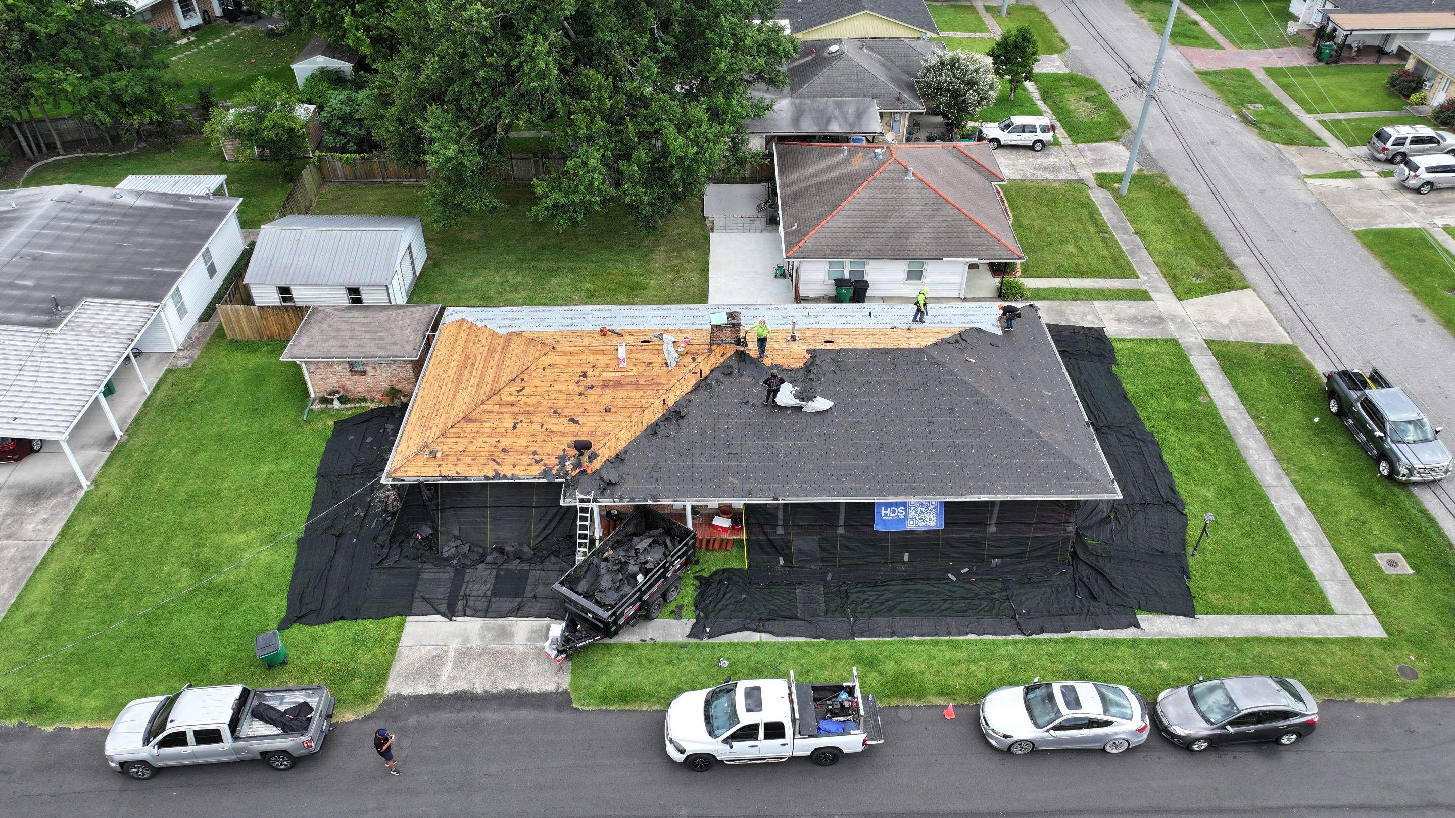 Roof Replacement in Metairie by HDS Contractors