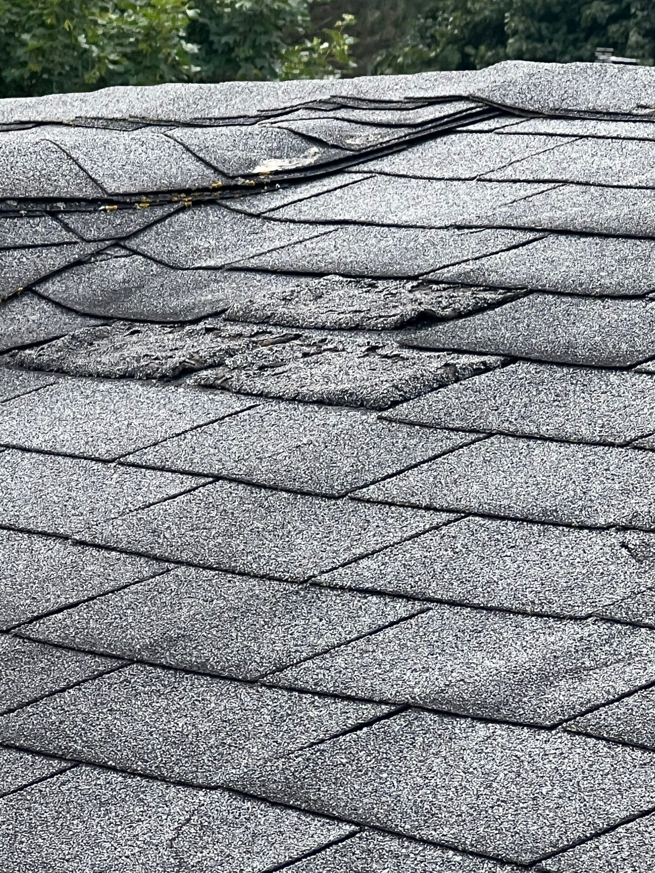 Ranch House and Garage Roof Installation with GAF Shingles by Gellings Roofing and Siding LLC