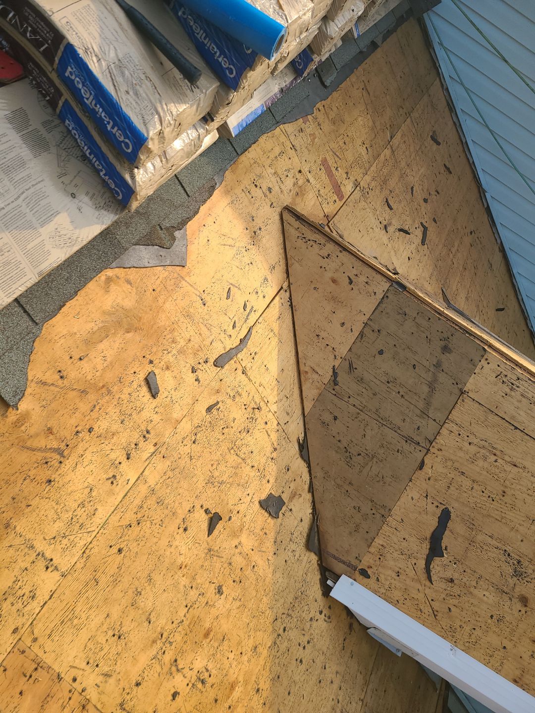 Burke: Residential Roof Replacement with CertainTeed Landmark Pro Designer Shingles in Max Def Driftwood by RM Banning, Inc.