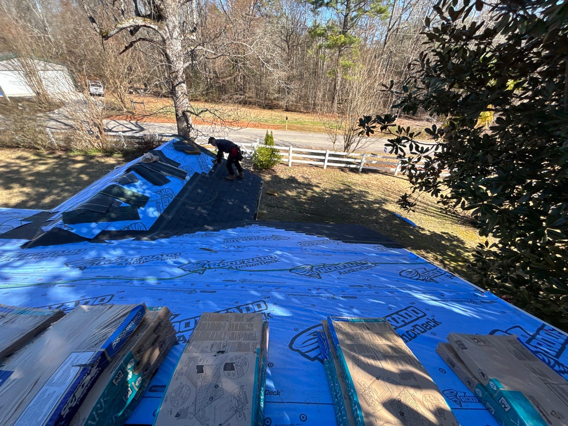 Asphalt Shingle Roof Replacement in Honea Path, South Carolina by Roofers LLC