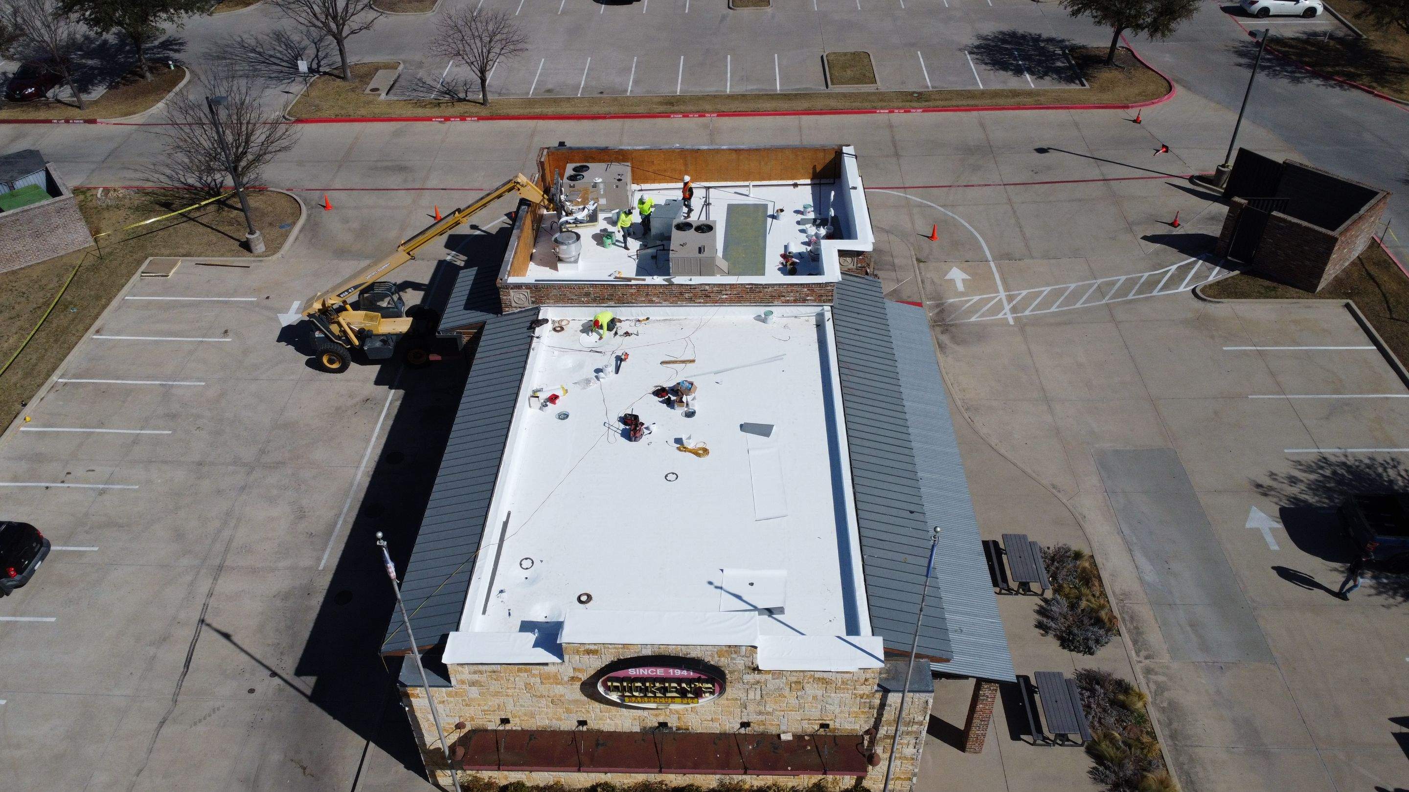 TPO Commercial Roofing Installation by 3:16 Roofing and Construction
