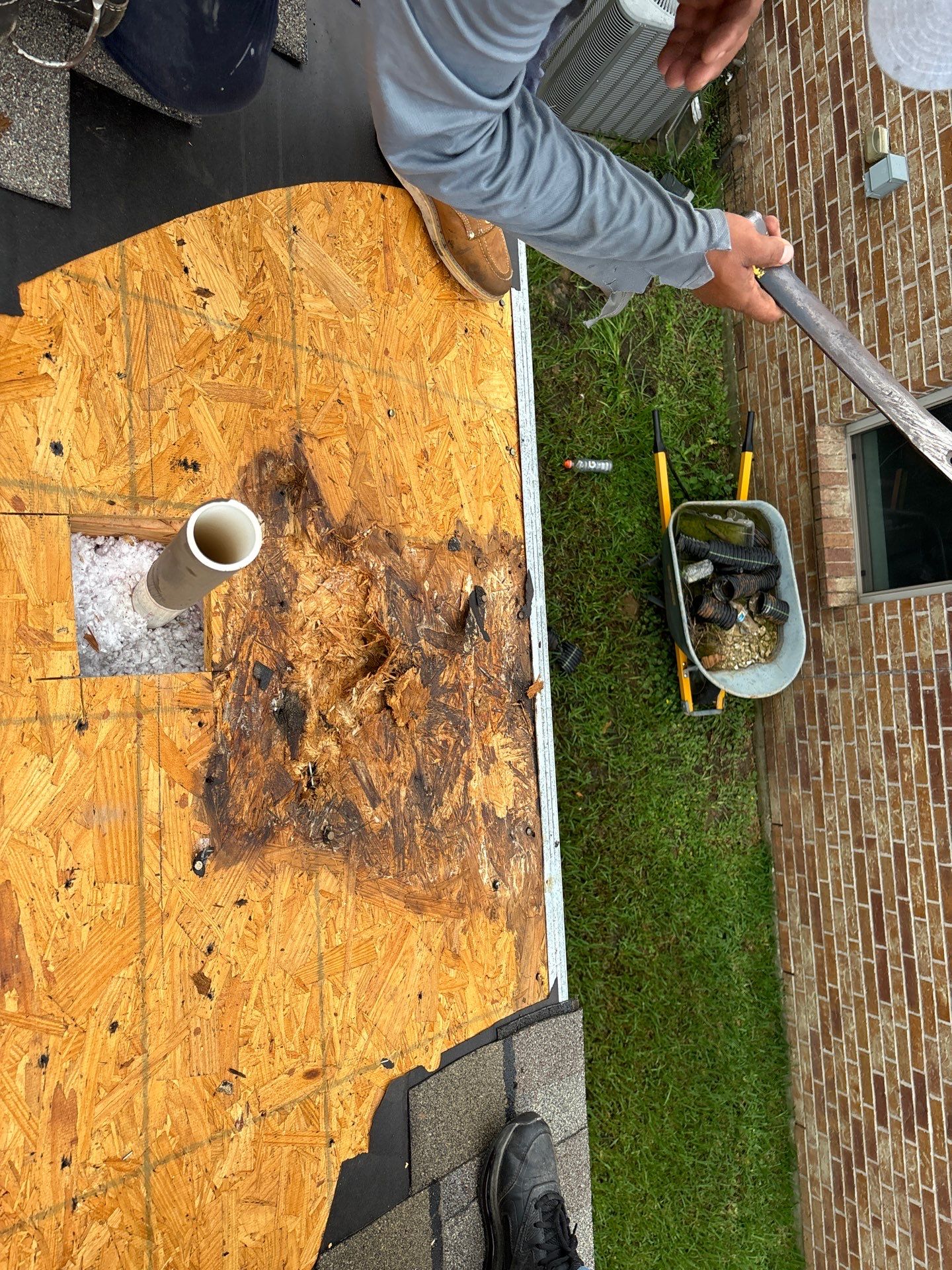 Residential Roofing Repair using Owen's Corning Duration (Lifetime) Shingles by Roof Repair Company
