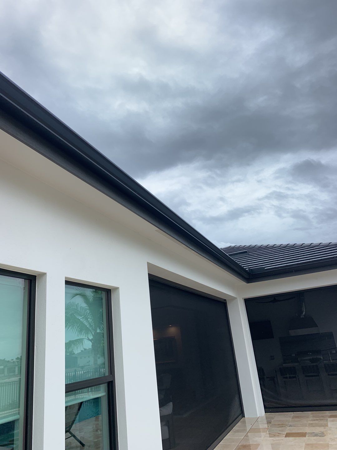 K-Style Seamless Gutters using gutter installation in Miromar Lakes by Gutter Professors