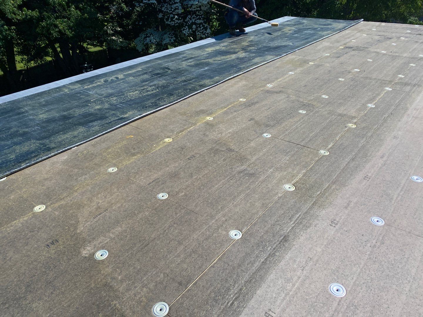 Residential Roofing Installation using Owens Corning Duration Driftwood by A Plus Exterior